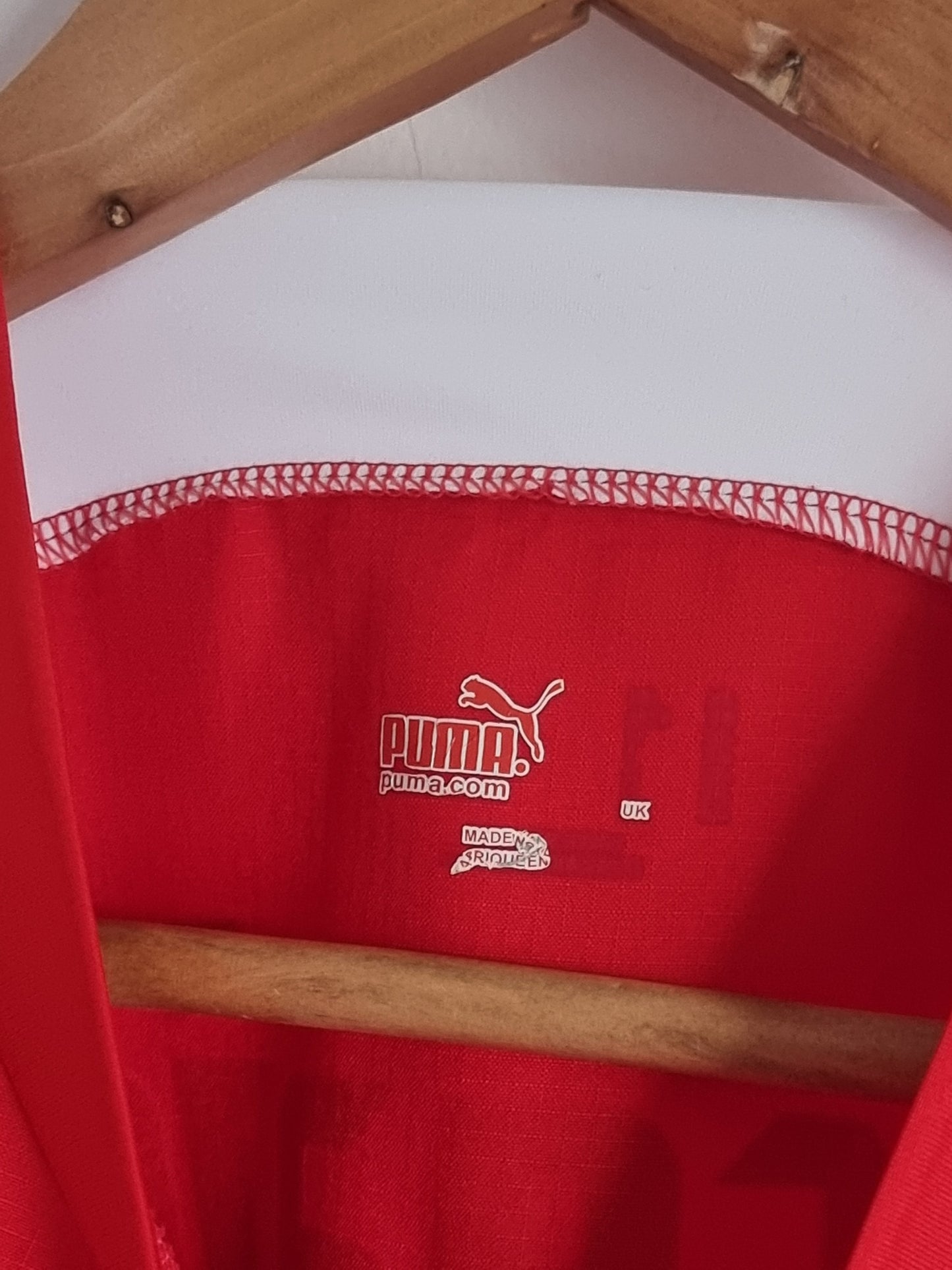 Puma Switzerland 06/08 'Margairaz 5' Signed Home Shirt XXL