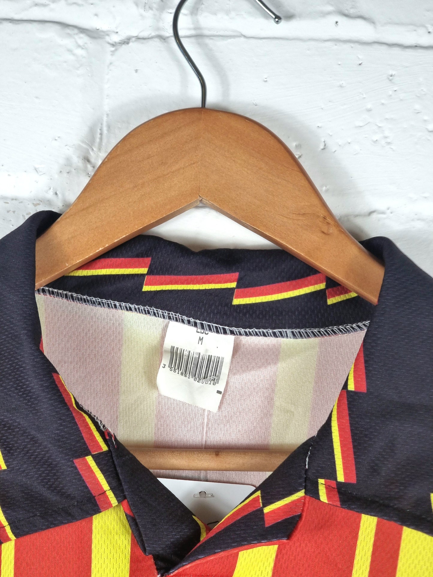 RC Lens 1990s Jean-Guy Wallemme Bootleg Graphic Print Shirt Medium