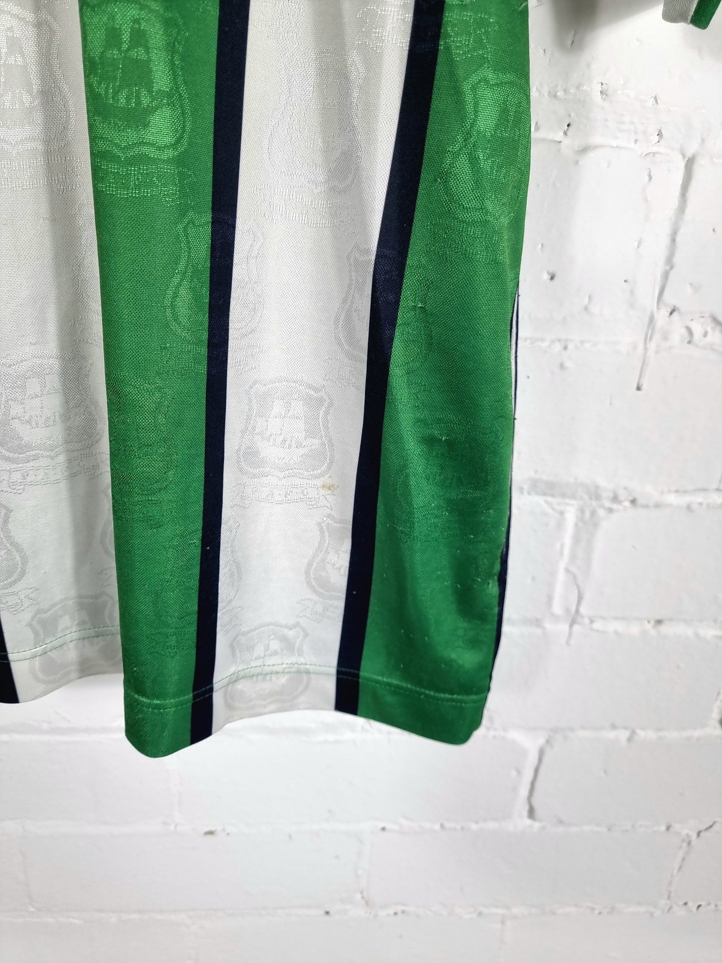 Super League Plymouth Argyle 1996/1998 Home Shirt Large