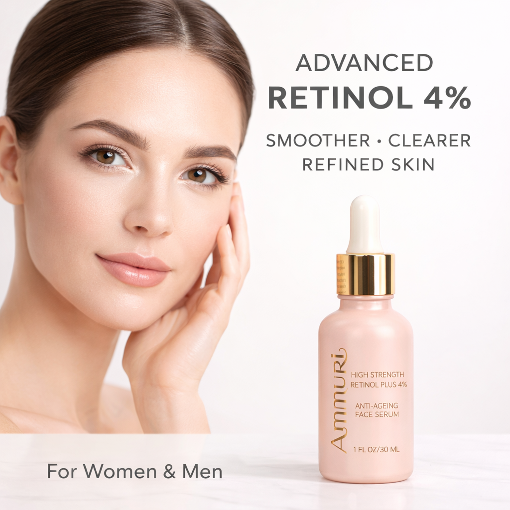 Ammuri Skincare High Strength 4% Retinol Serum 30ml