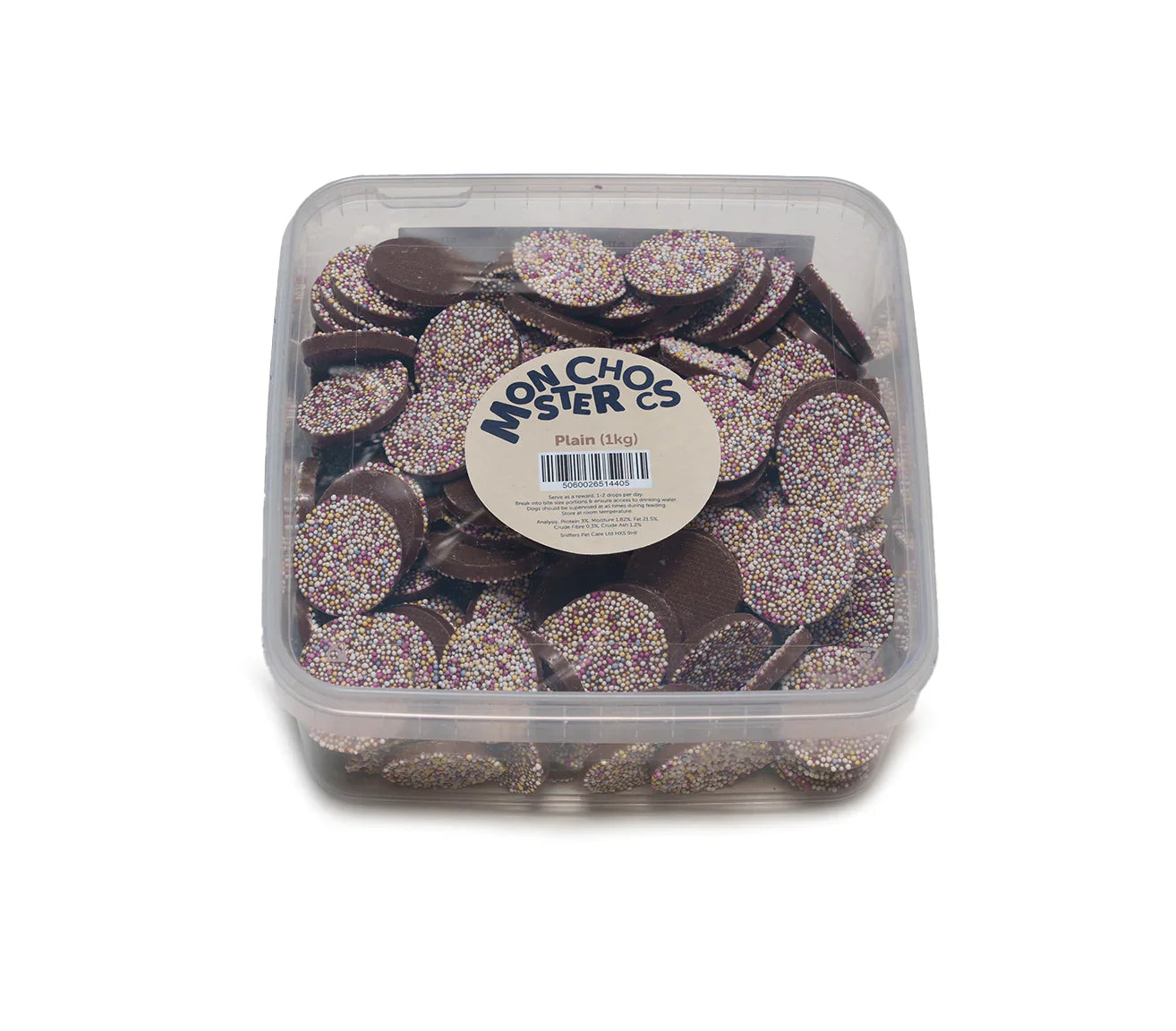 MONSTER CHOCS PLAIN 1KG