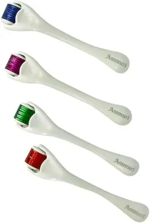 Ammuri Derma Roller Titanium Skin Rejuvenation System