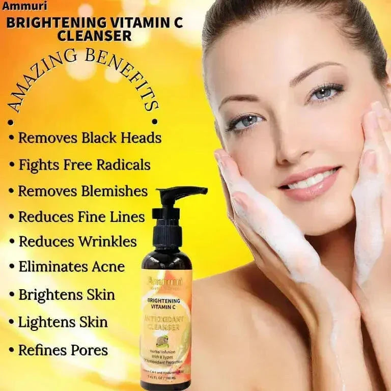 Ammuri Skincare Vitamin C Facial Cleanser - Antioxidant Infusion