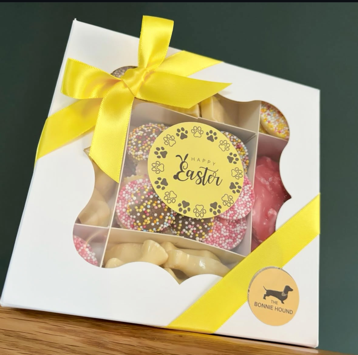 Happy Easter Treat Box - Dog Safe Chocolates