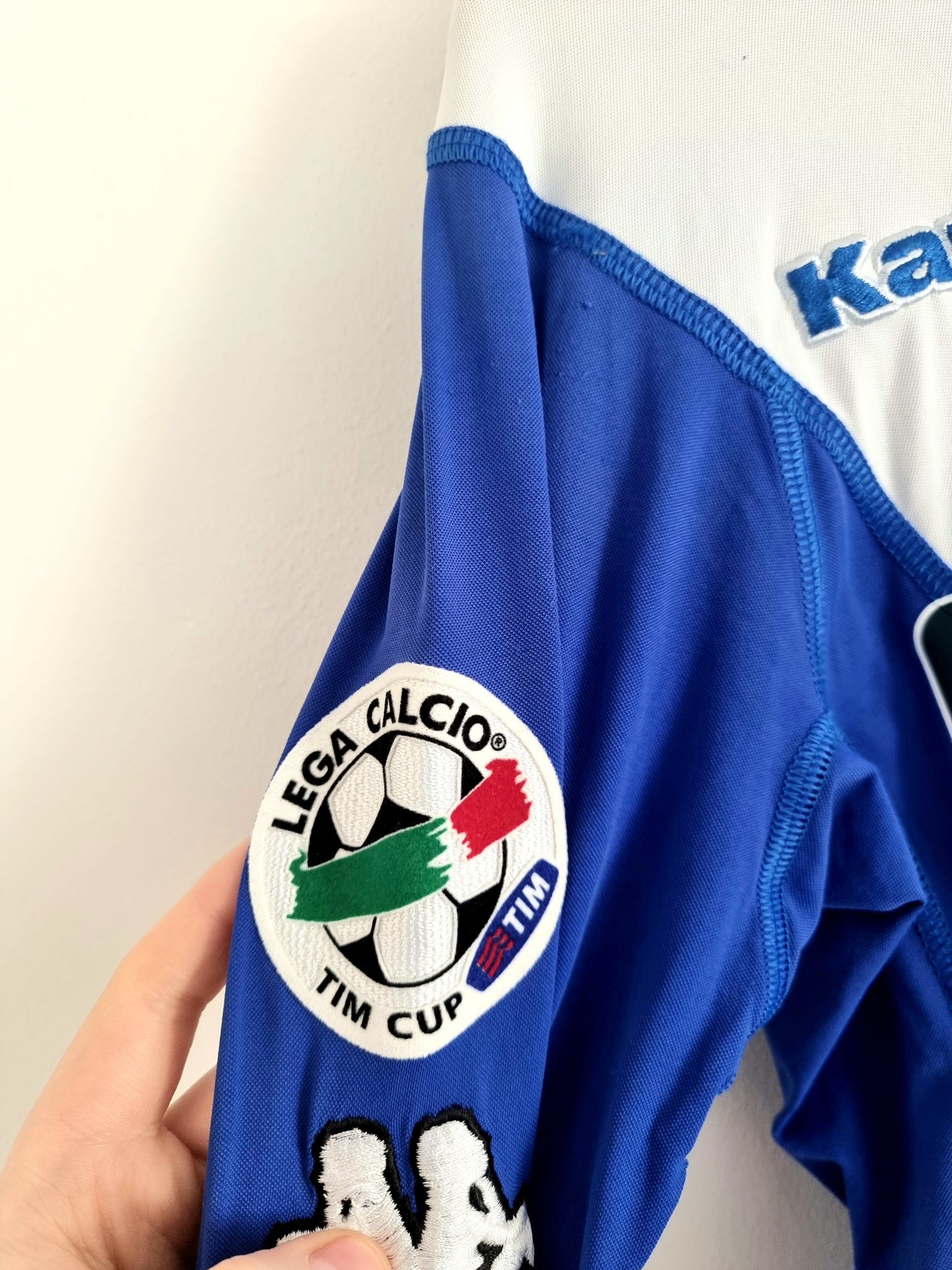 Kappa Brescia 05/06 'Dallamano 23' Player Issue Long Sleeve Home Shirt Large