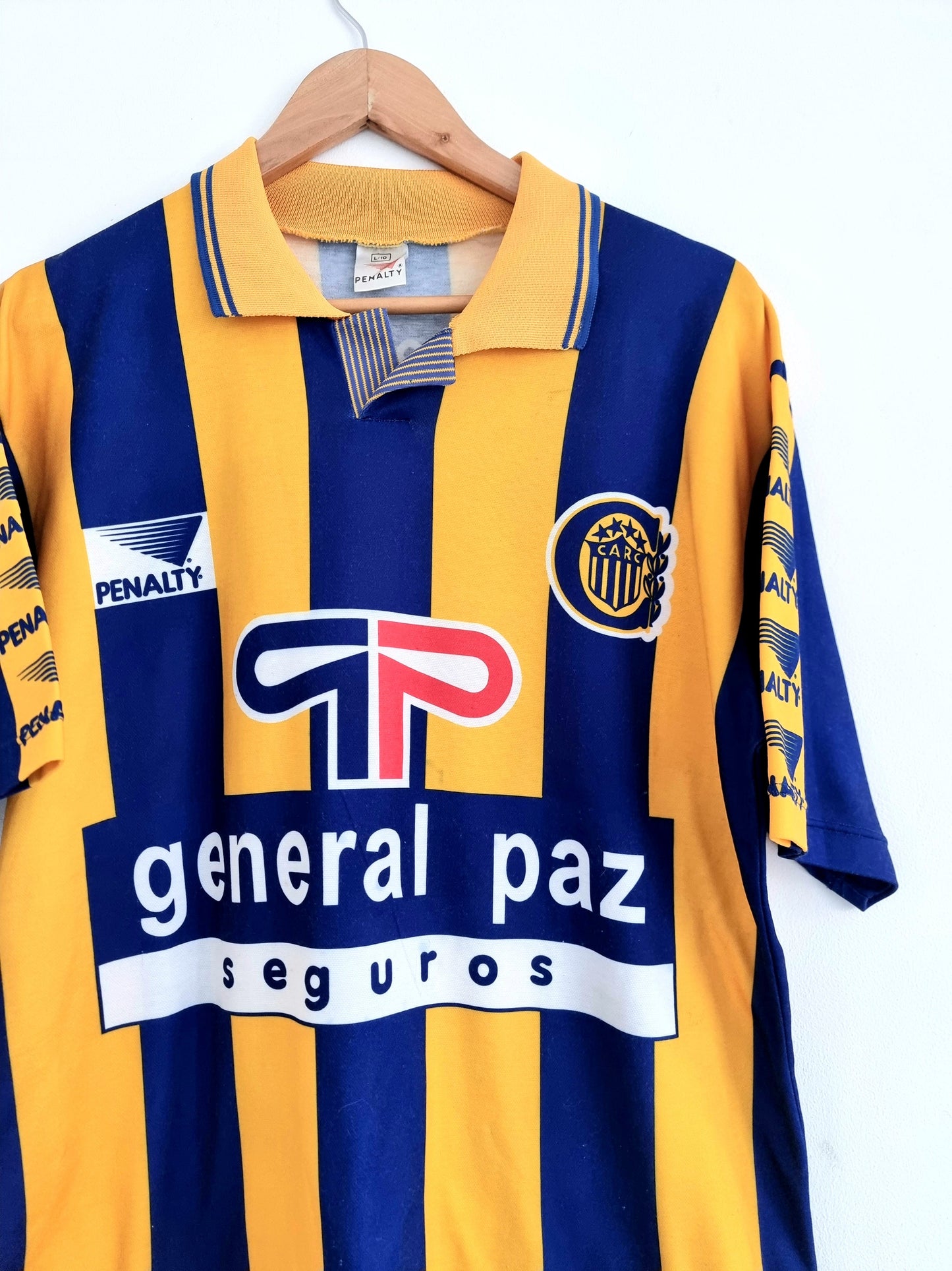 Penalty Rosario Central 93/94 Home Shirt Large