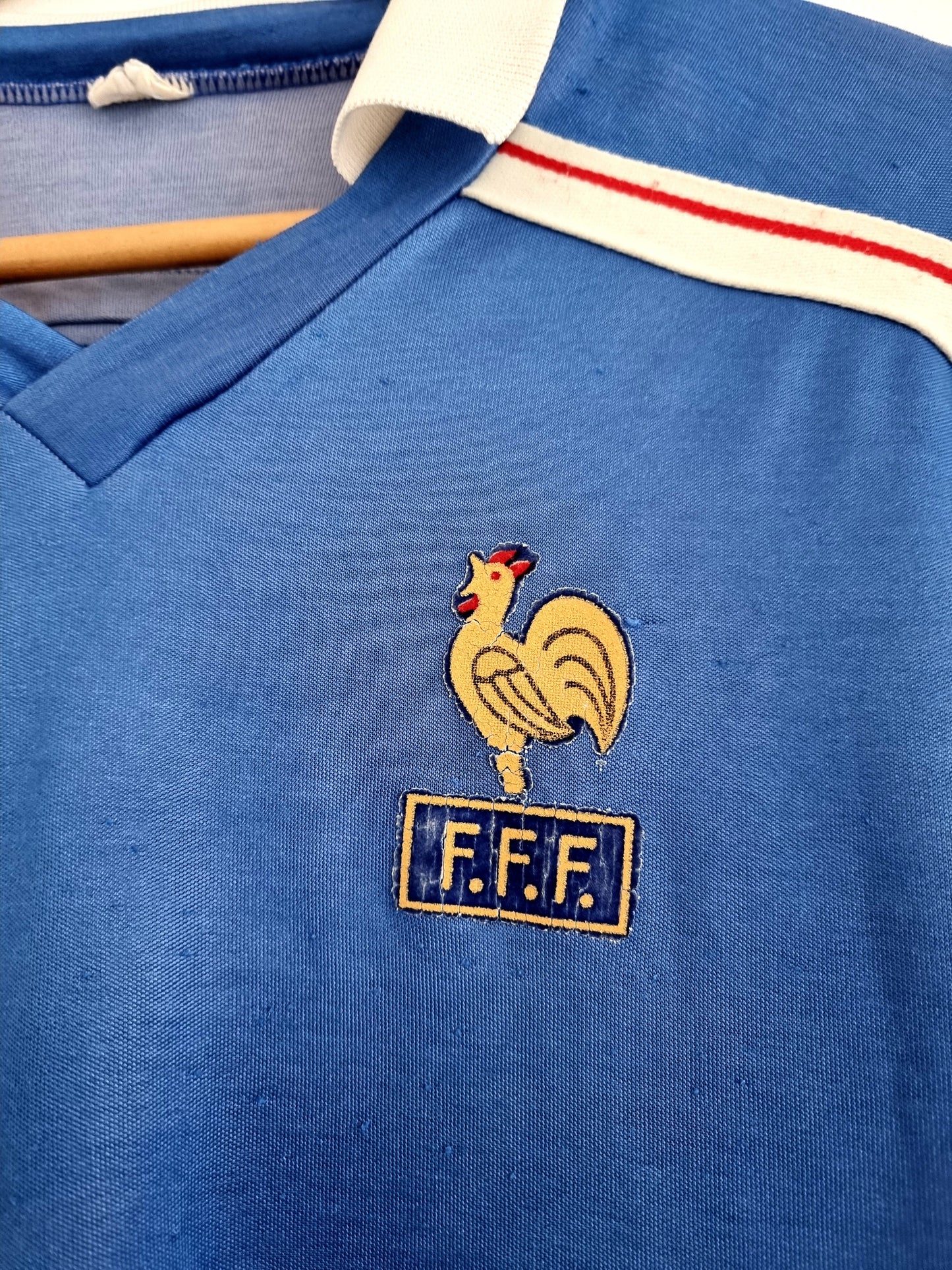 Adidas France 1986 Long Sleeve Home Shirt Medium