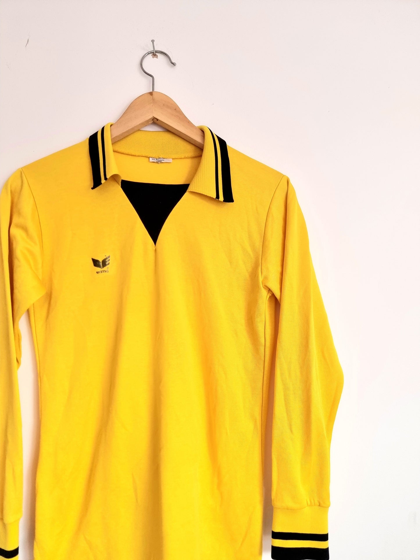 Erima SSV Eggenfelden 70s Long Sleeve Vintage Long Sleeve Football Shirt Small