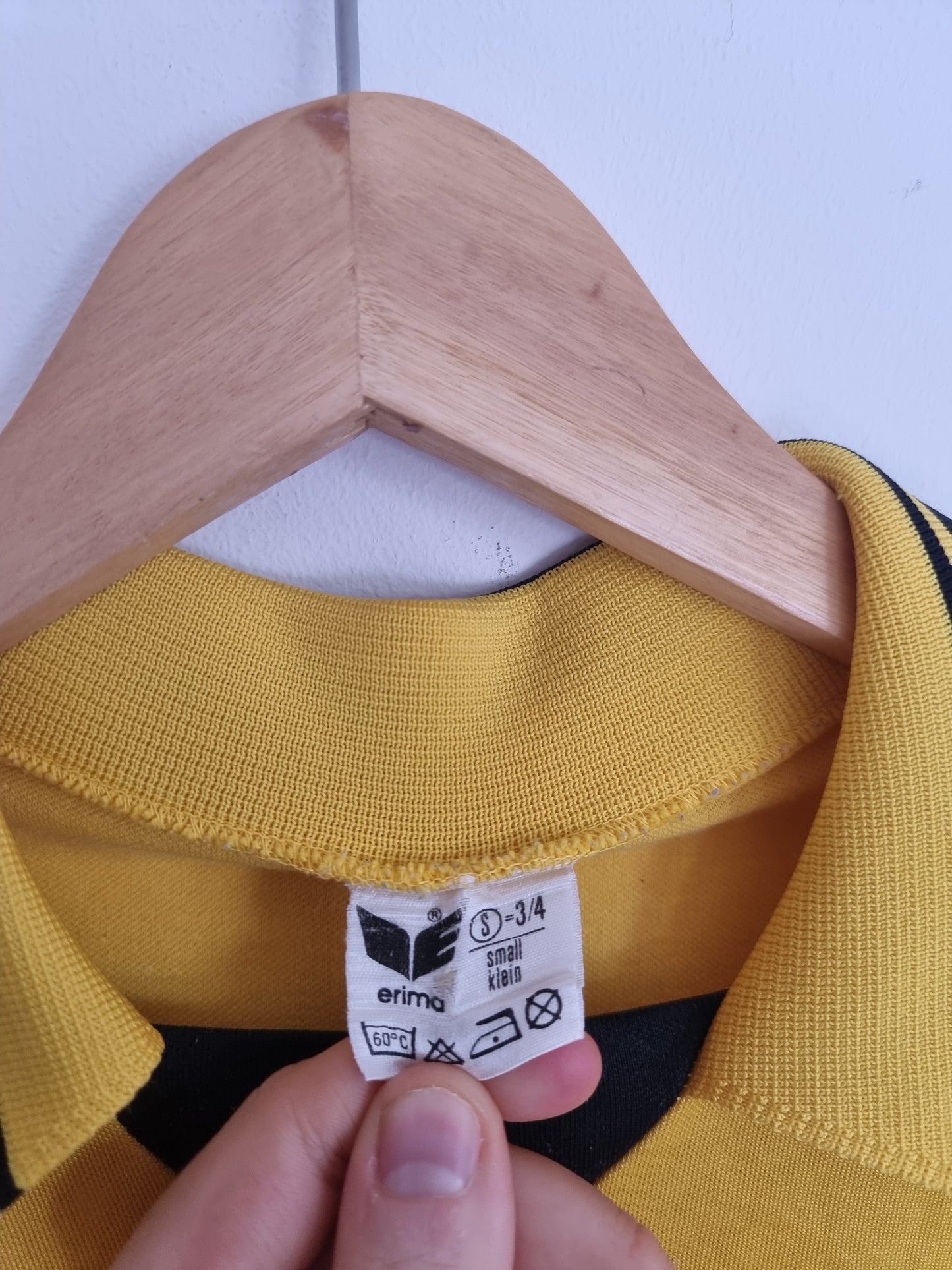 Erima SSV Eggenfelden 70s Long Sleeve Vintage Long Sleeve Football Shirt Small