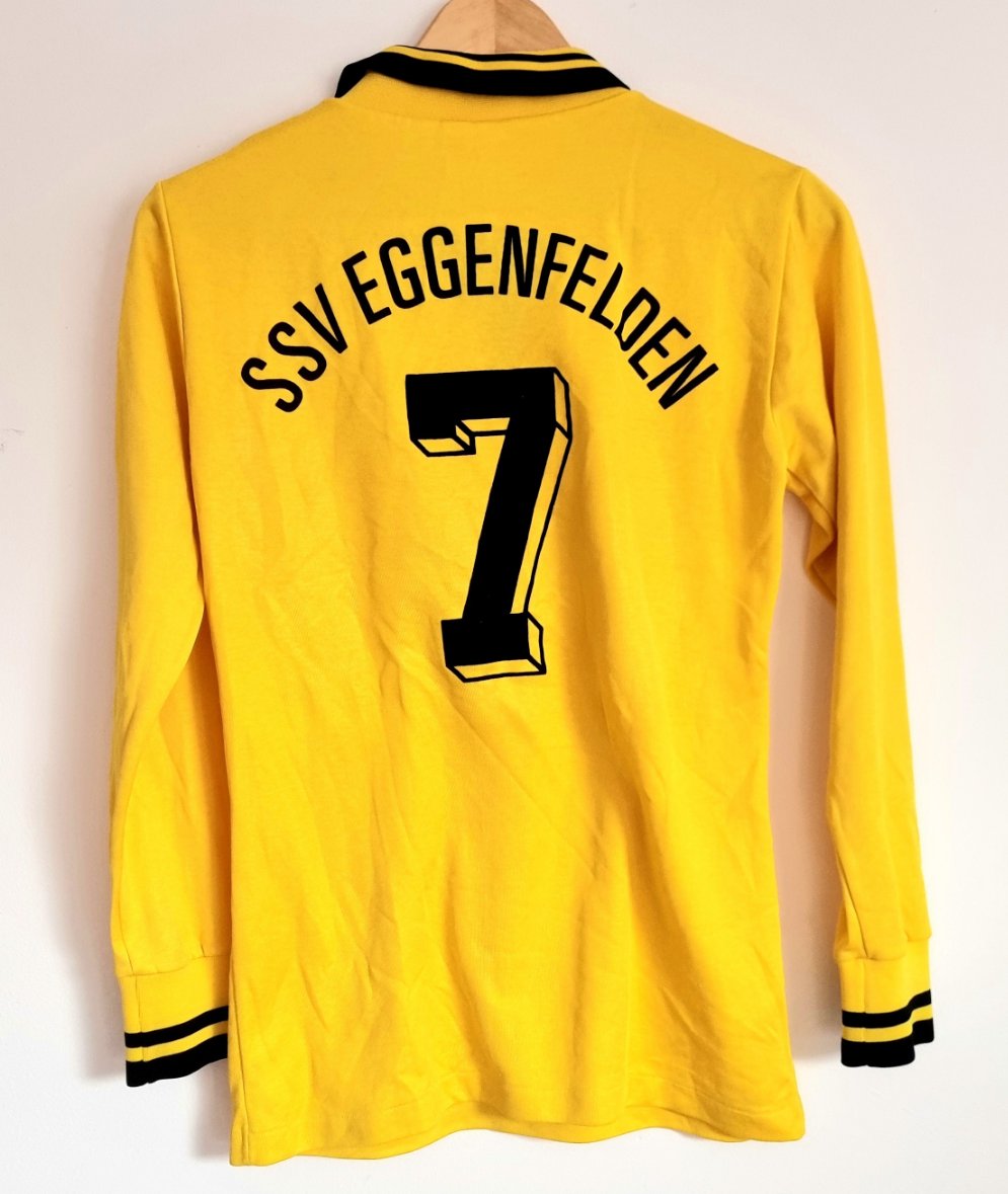 Erima SSV Eggenfelden 70s Long Sleeve Vintage Long Sleeve Football Shirt Small