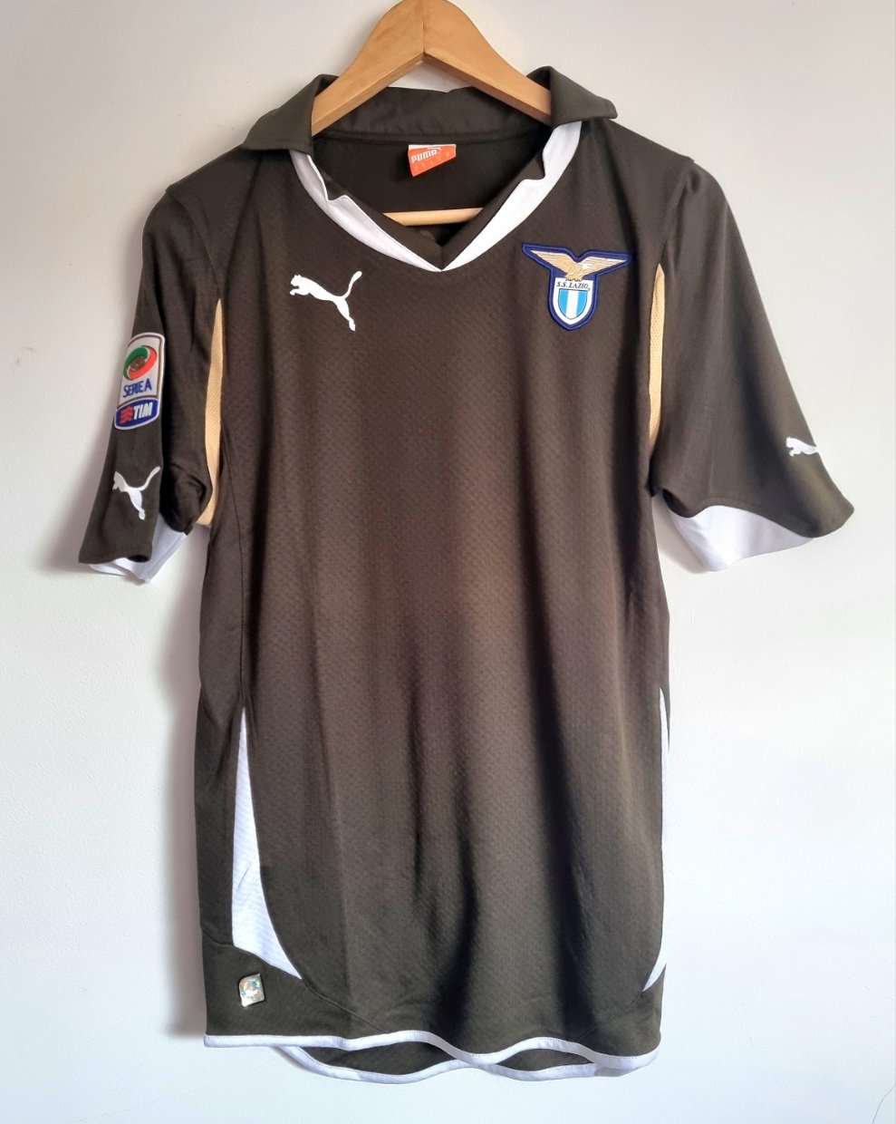 Puma Lazio 10/11 'Radu 26' Away Shirt Small