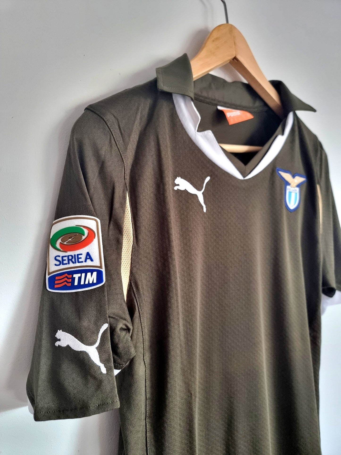 Puma Lazio 10/11 'Radu 26' Away Shirt Small