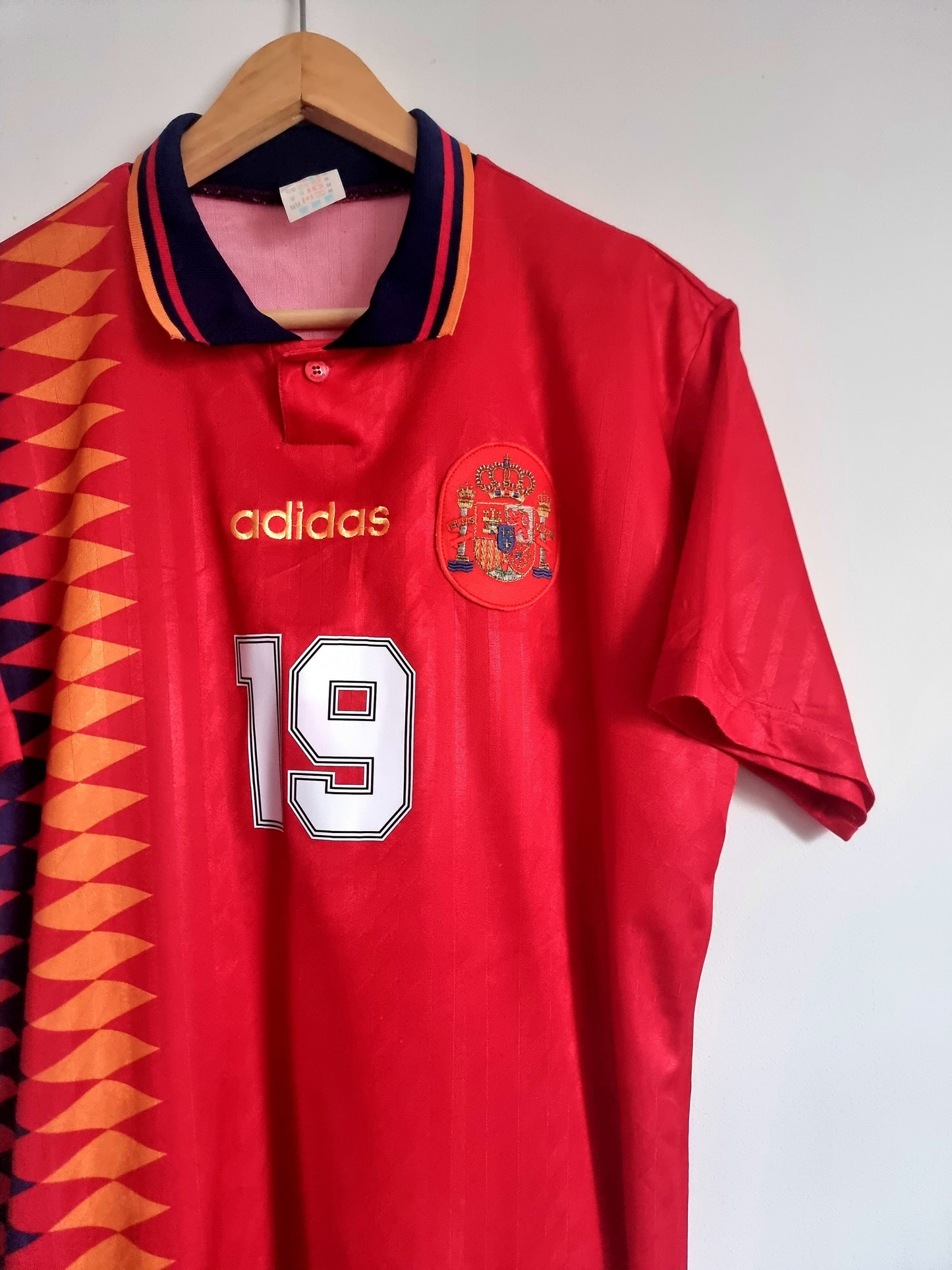 Adidas Spain 94/96 '19 (Salinas)' Home Shirt Medium