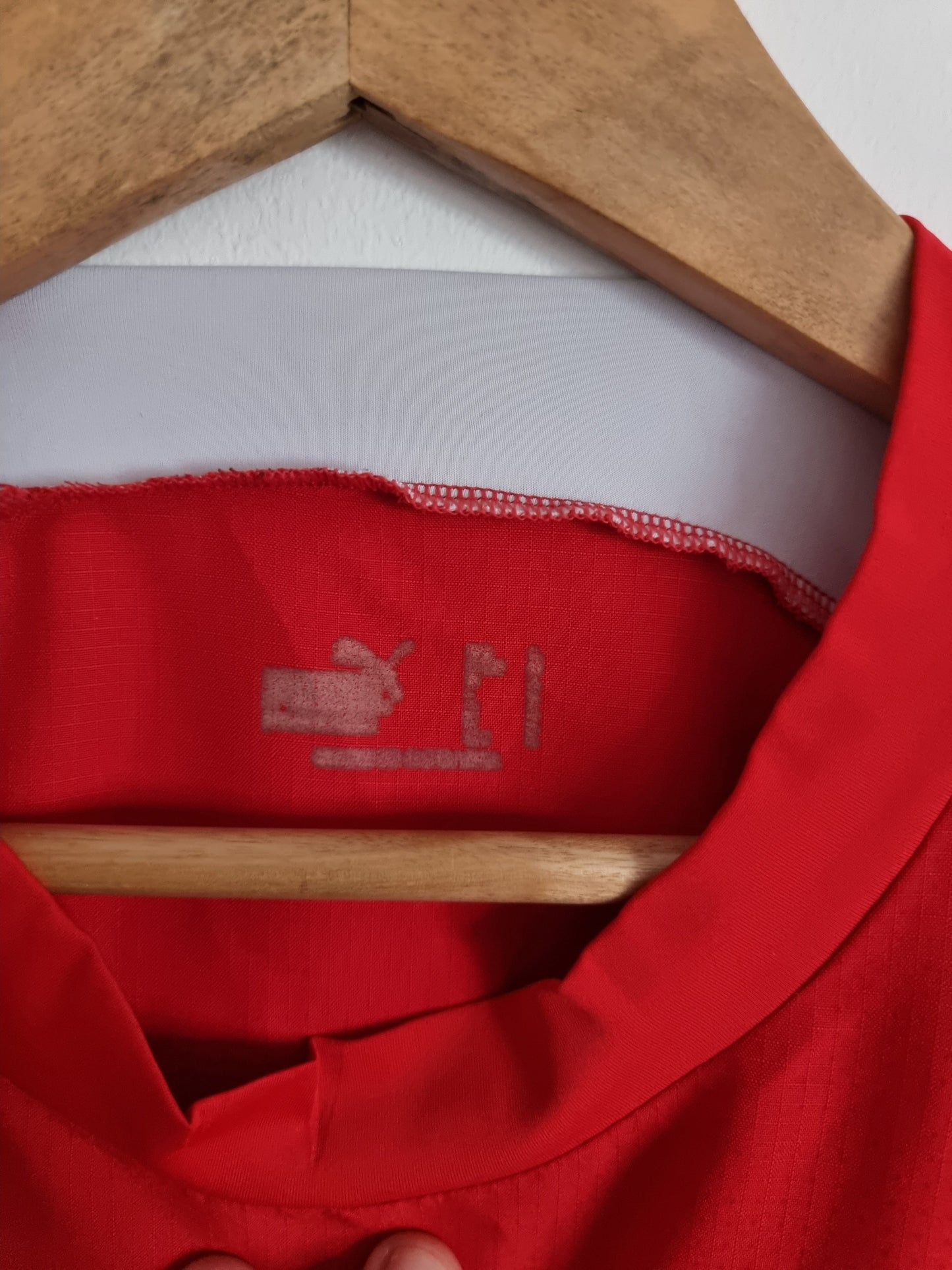 Puma Switzerland 06/08 'Degen 21' Signed Home Shirt Large