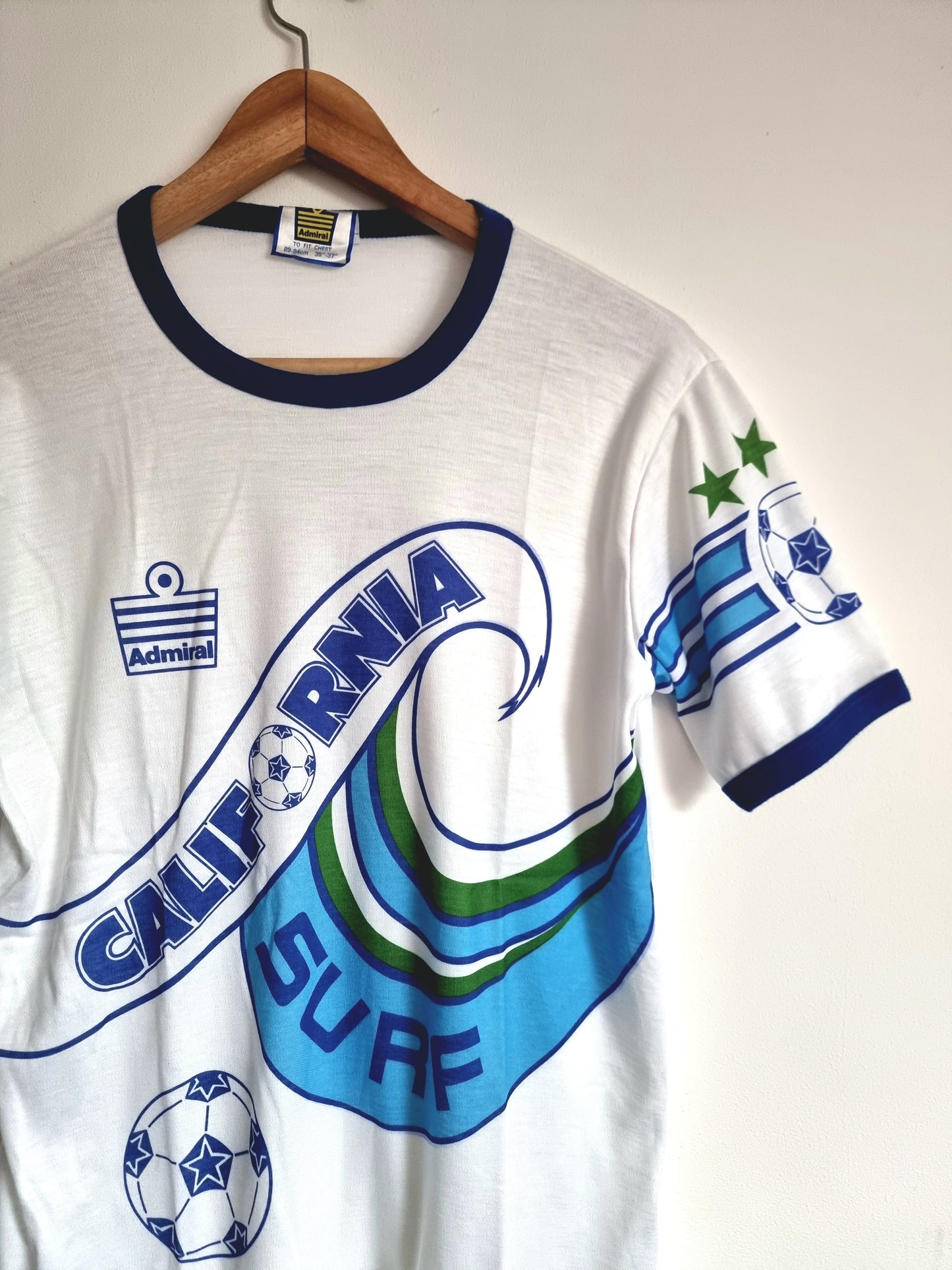 Admiral California Surf 80s Leisure T- Shirt Small