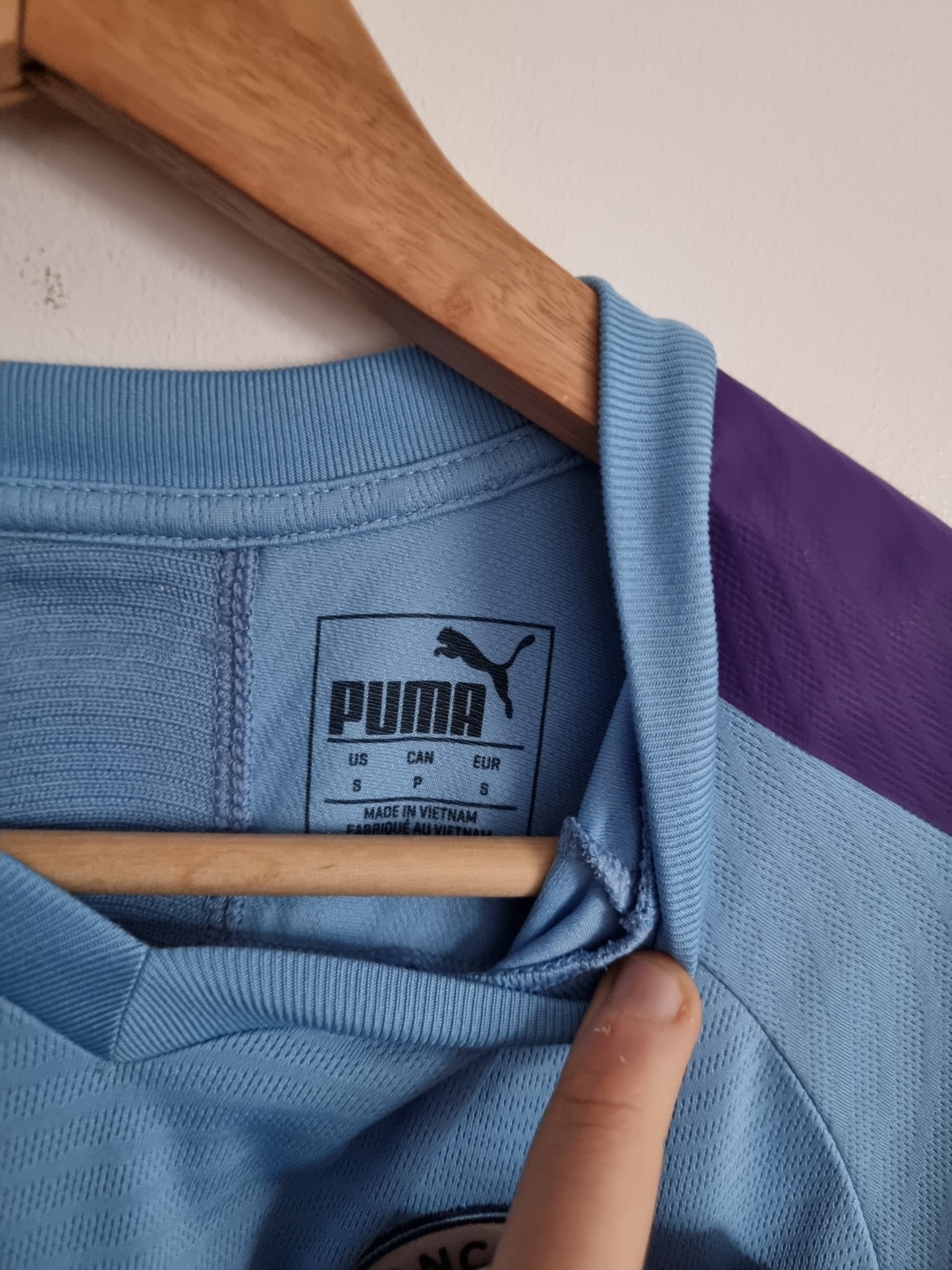 Puma Manchester City 19/20 Home Shirt Small