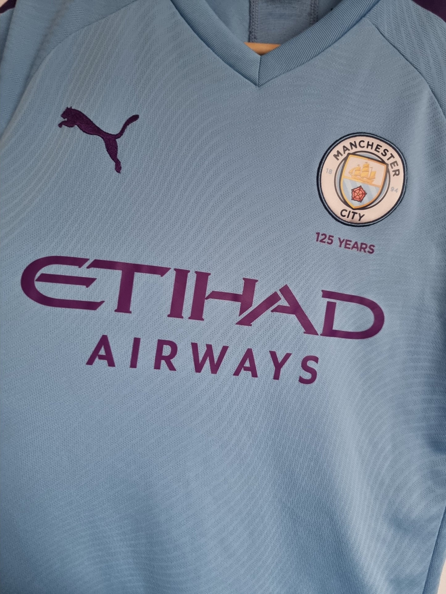 Puma Manchester City 19/20 Home Shirt Small