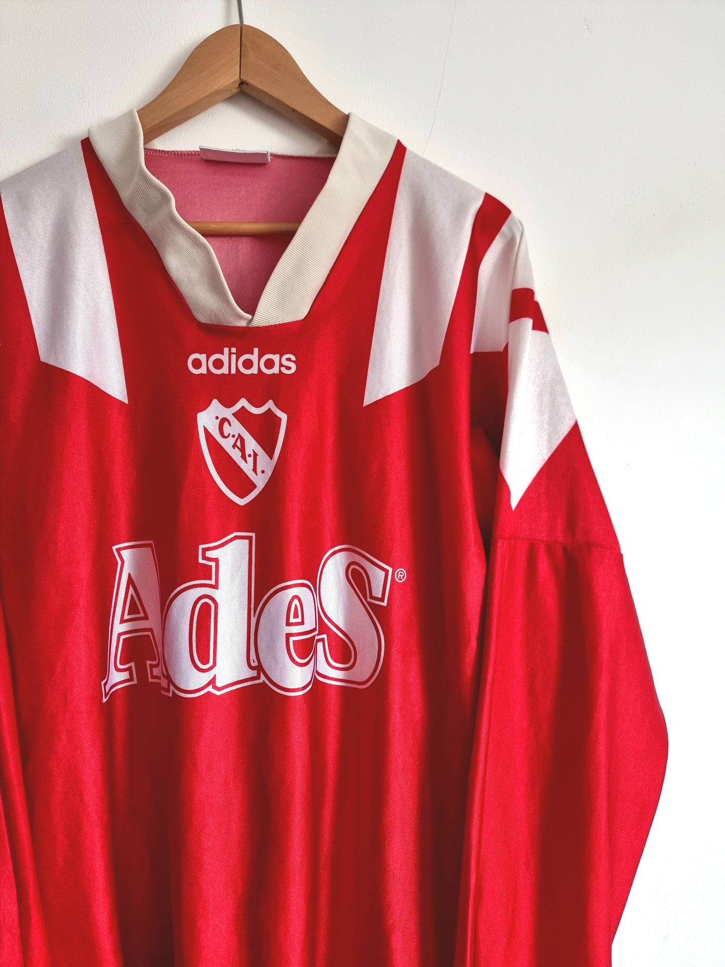 Adidas Independiente 1994 Long Sleeve Home Shirt XL