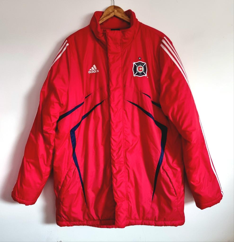 Adidas Chicago Fire 08/09 Padded Jacket Large