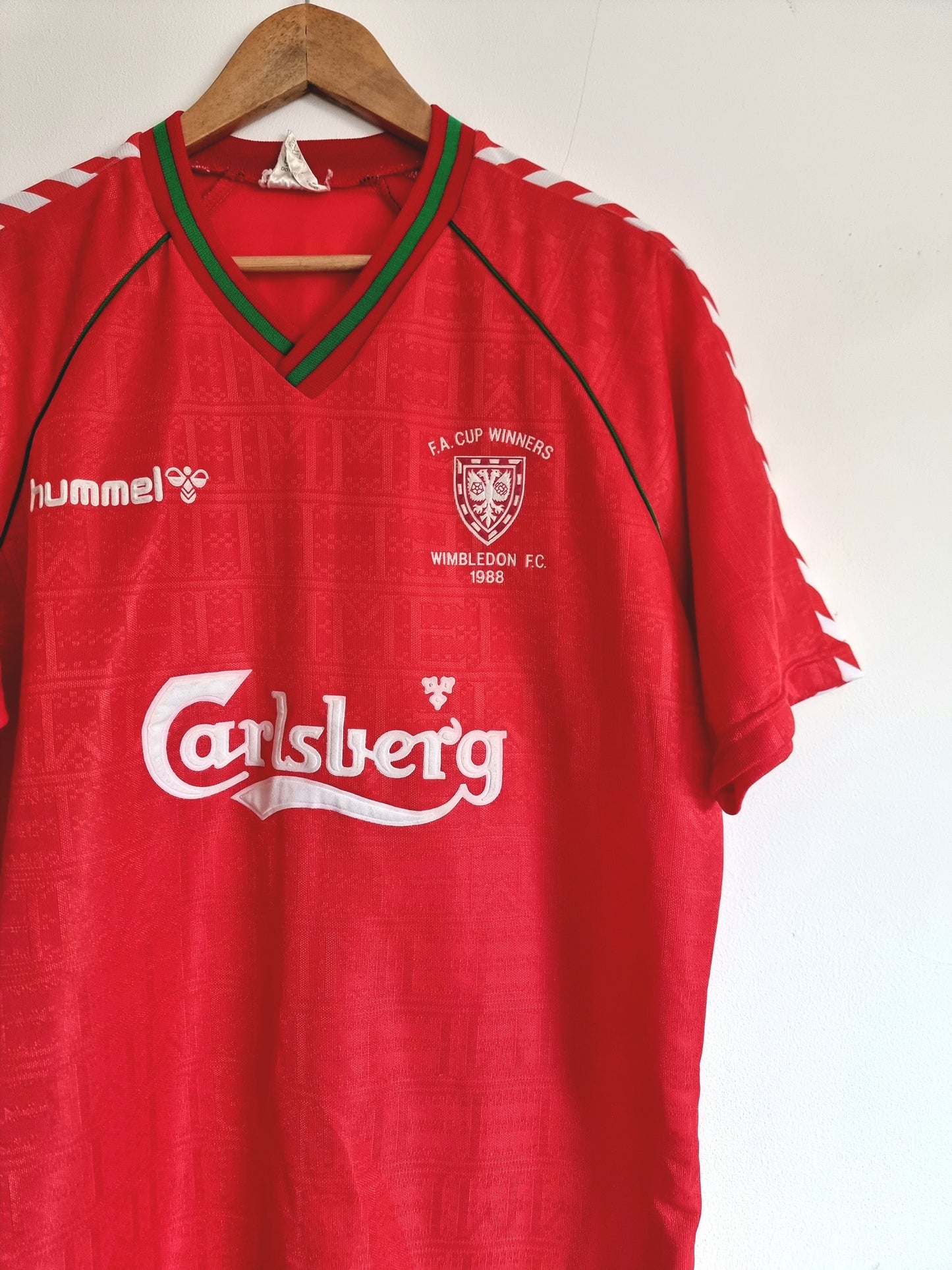 Hummel Wimbledon 88/89 FA Cup Winners Away Shirt XL