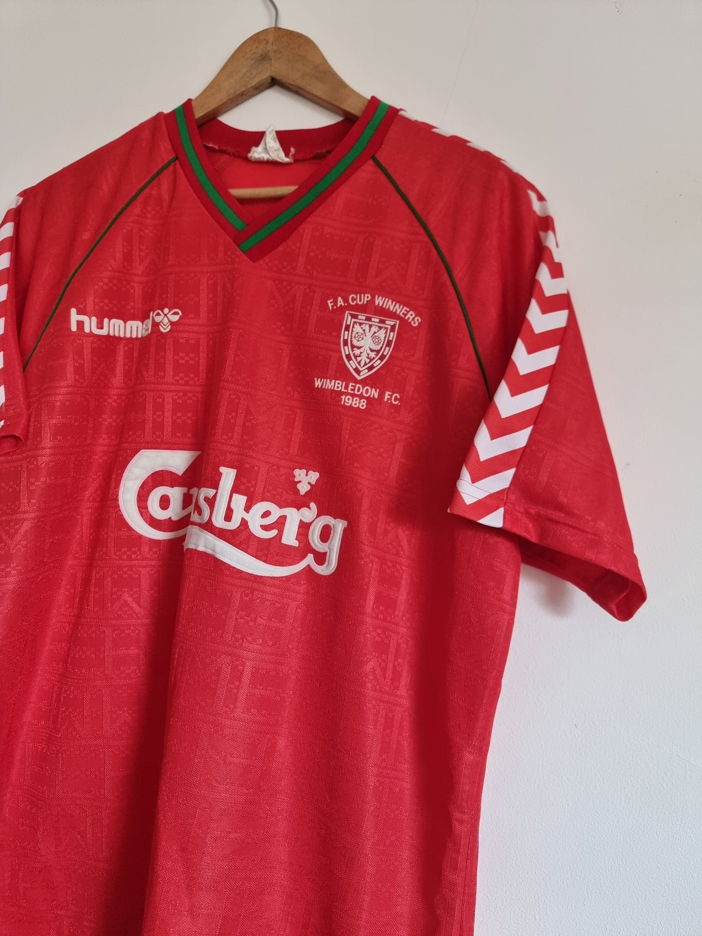Hummel Wimbledon 88/89 FA Cup Winners Away Shirt XL