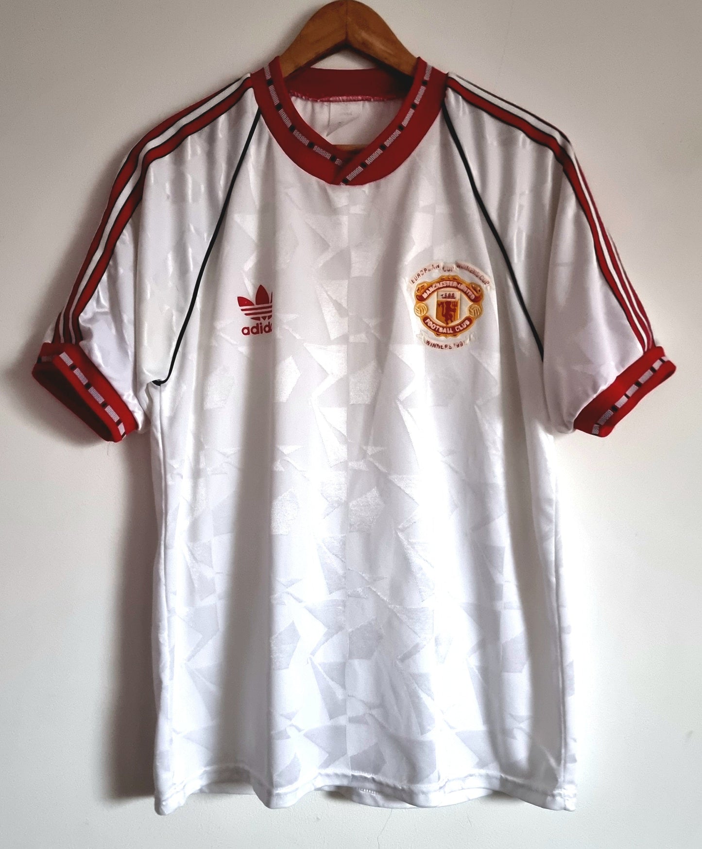 Adidas Manchester United 1991 European Cup Winners Cup Shirt Large