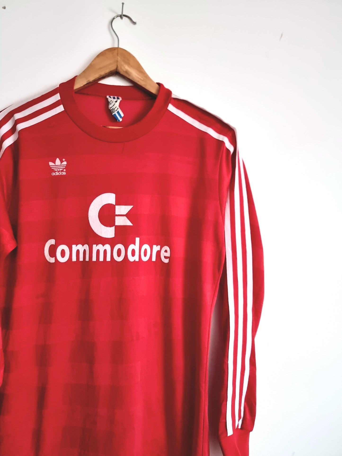 Adidas Bayern Munich 84/86 Long Sleeve Home Shirt Medium