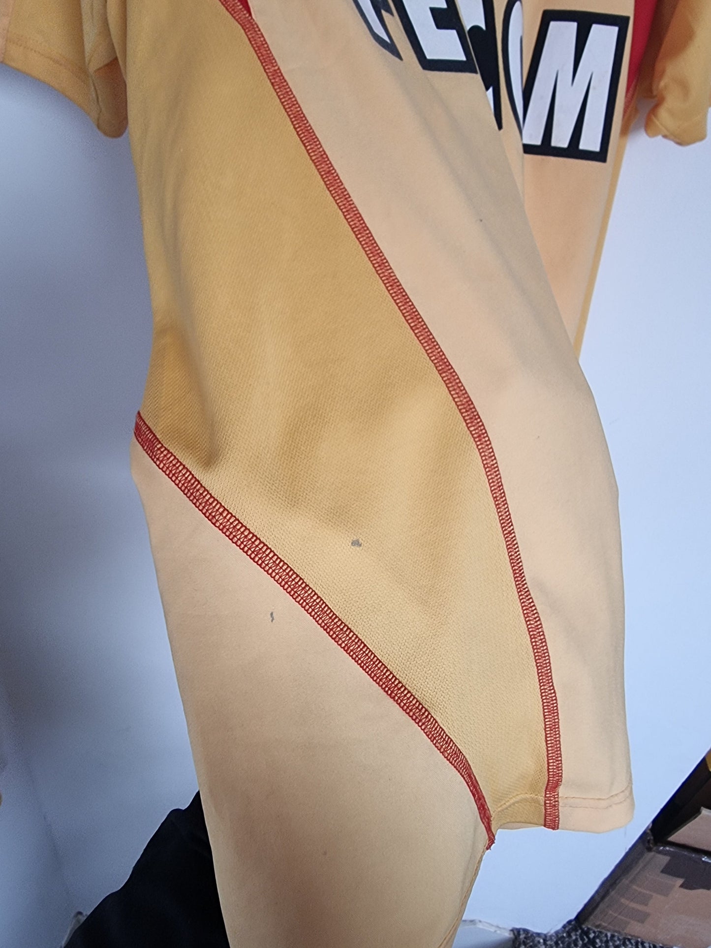 Puma A.S Monaco 05/06 'Bernardi 7' Match Issue Away Shirt XL