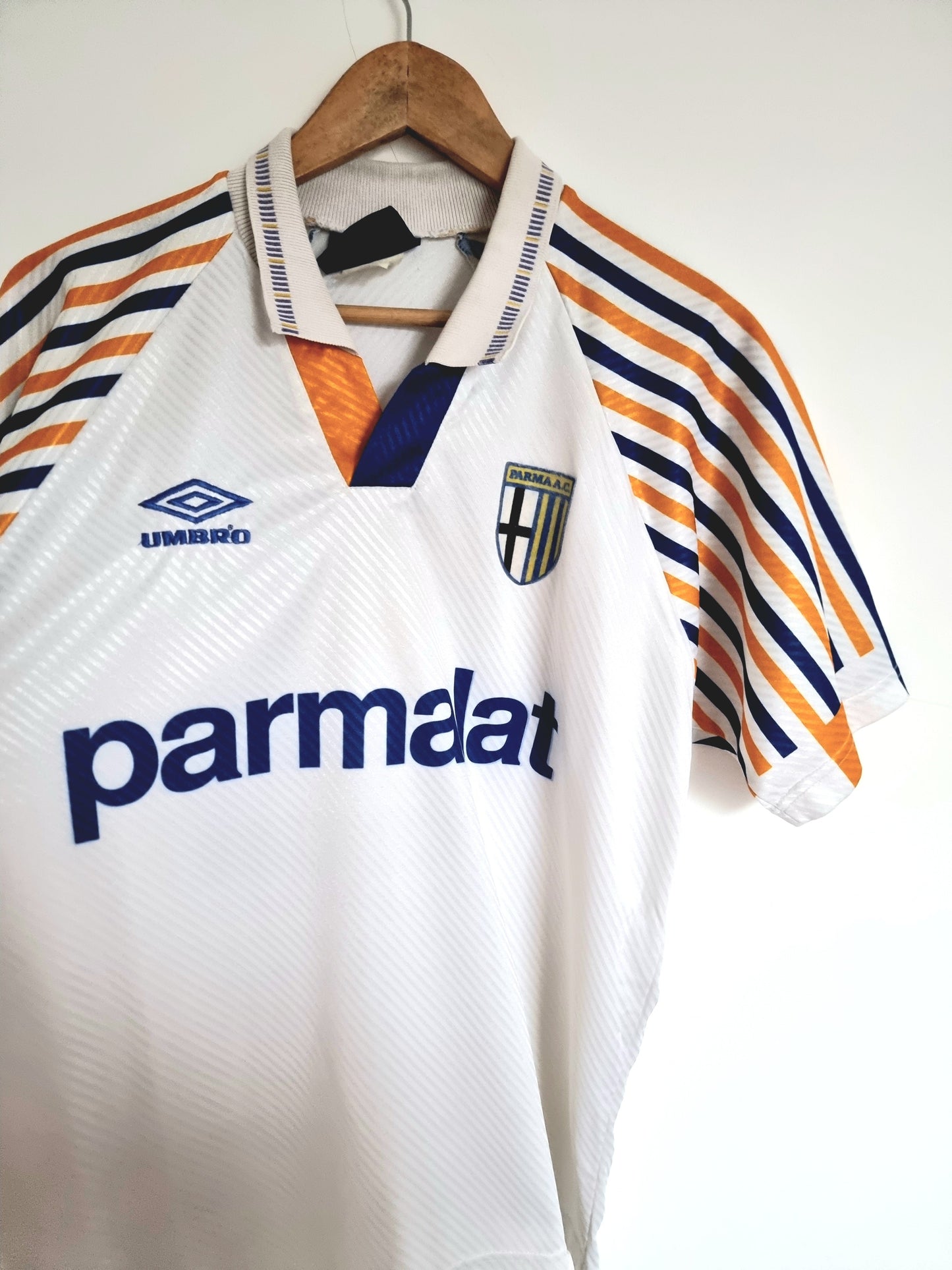 Umbro Parma 91/92 '11 (Brolin)' Home Shirt Medium