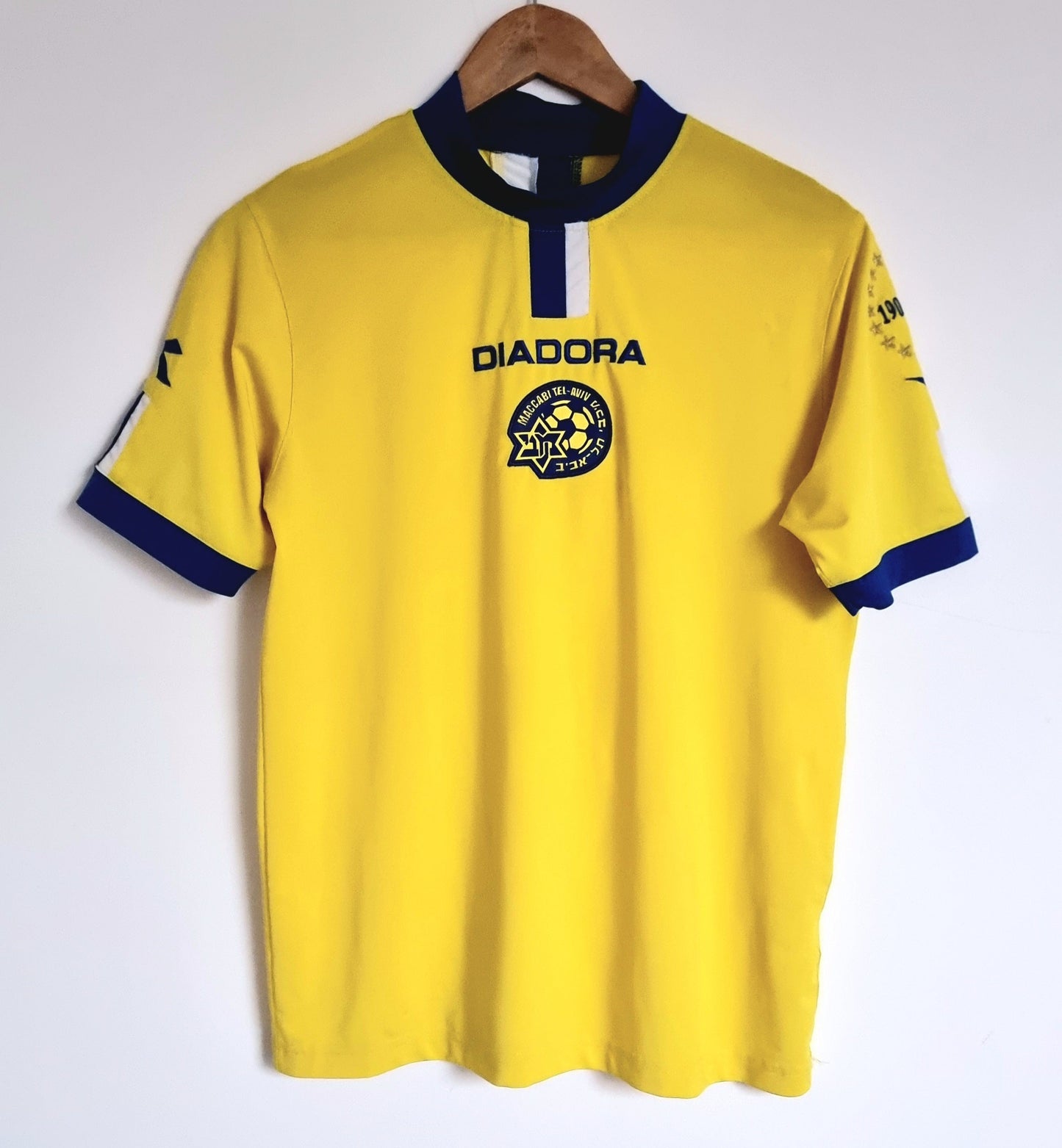 Diadora Maccabi Tel Aviv 06/07 Centenary Home Shirt Small