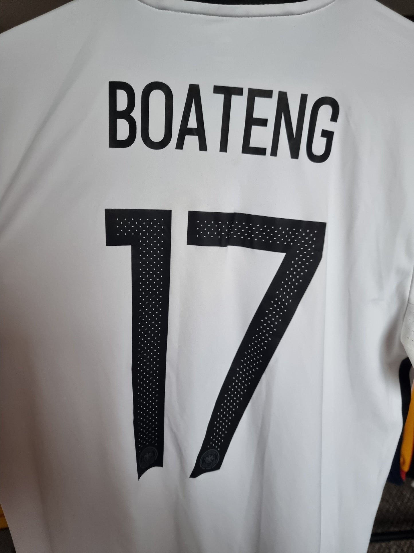 Adidas Germany 15/16 'Boateng 17' Home Shirt Small