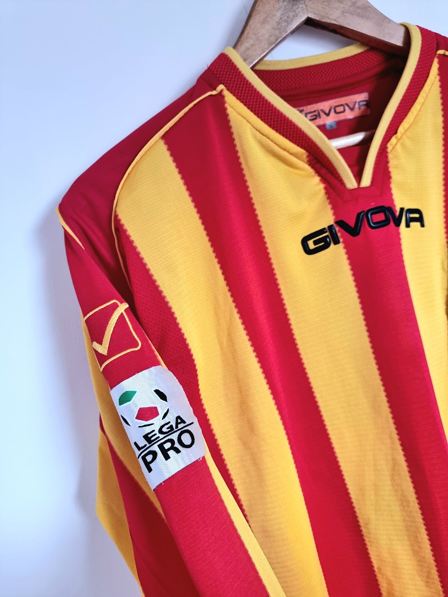 Givova US Catanzaro 09/10 Long Sleeve Home Shirt Large