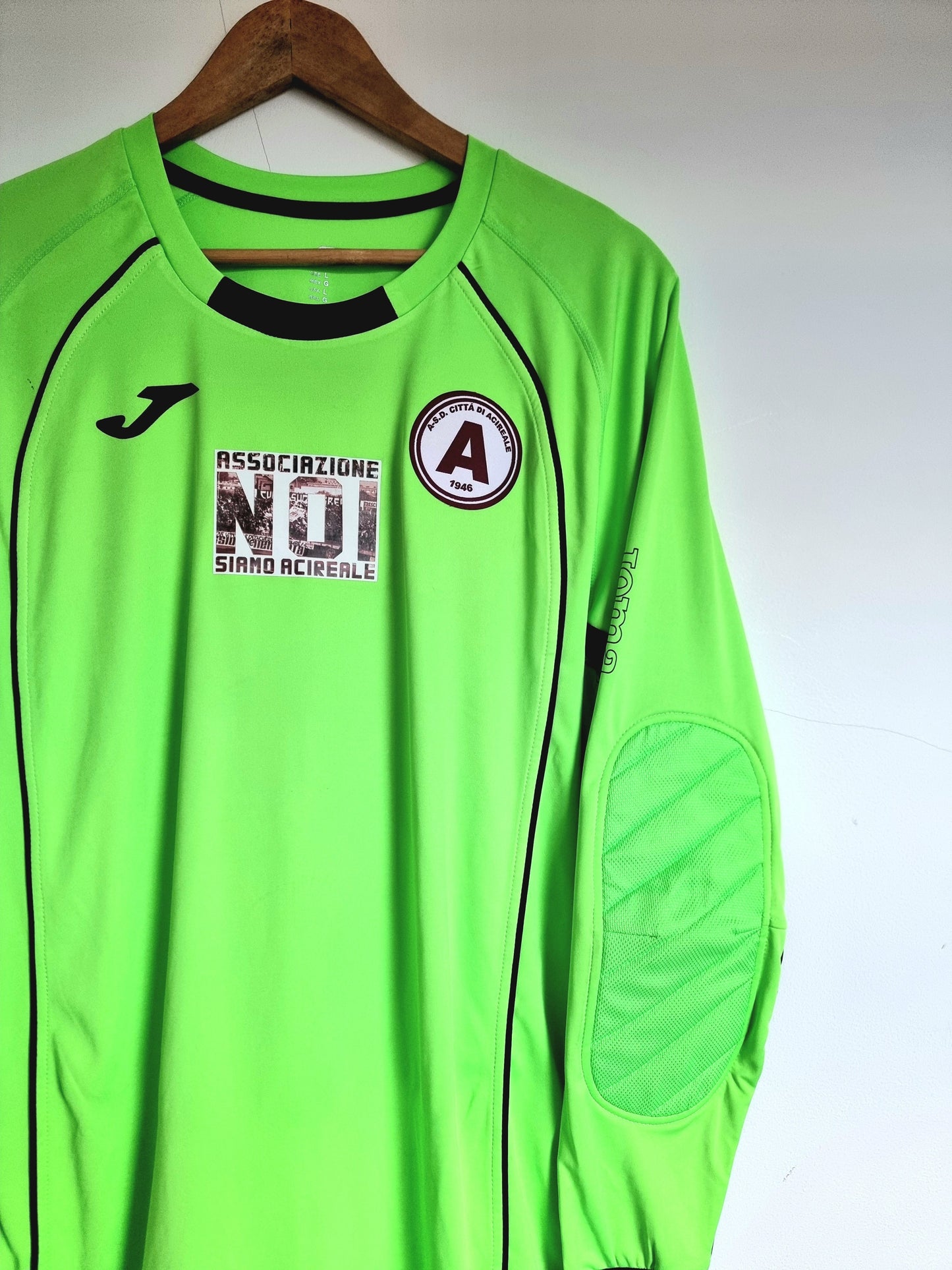 Joma ASD Citta Di Acireale 18/19 Player Issue Long Sleeve Goalkeeper Shirt Large
