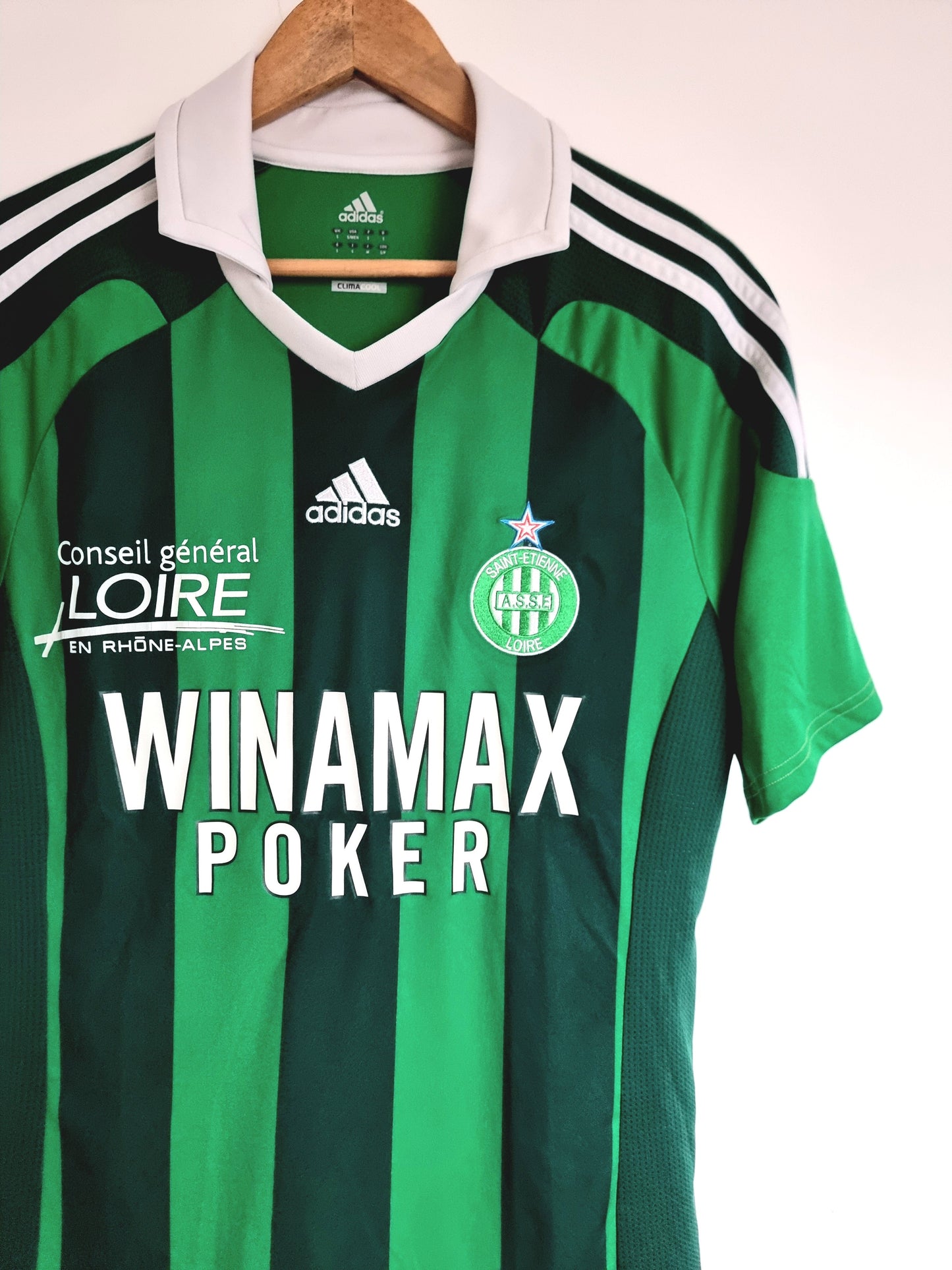 Adidas Saint-Etienne 11/12 Home Shirt Small