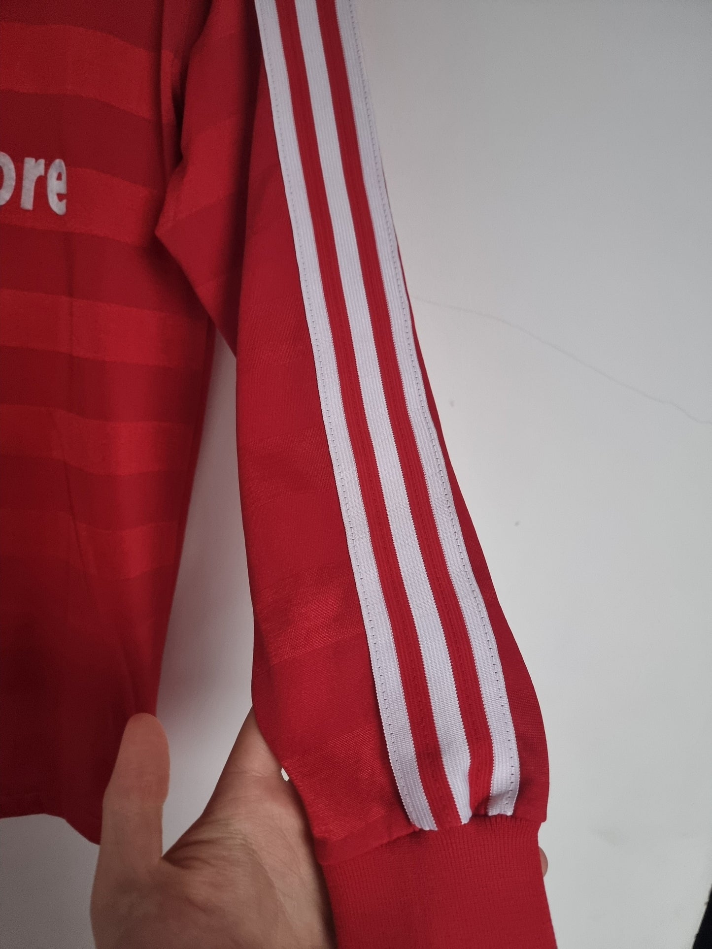 Adidas Bayern Munich 84/86 Long Sleeve Home Shirt Medium