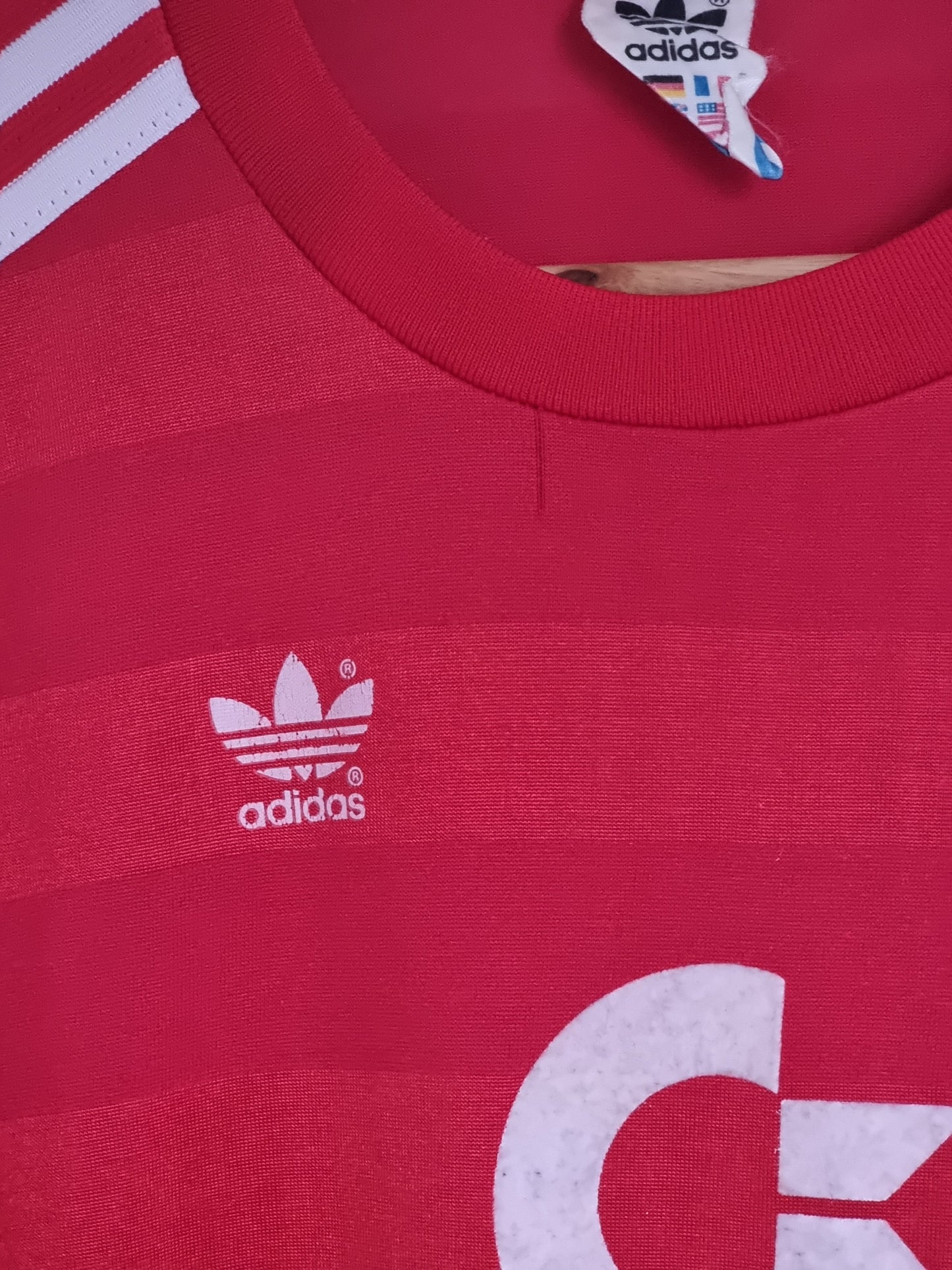 Adidas Bayern Munich 84/86 Long Sleeve Home Shirt Medium