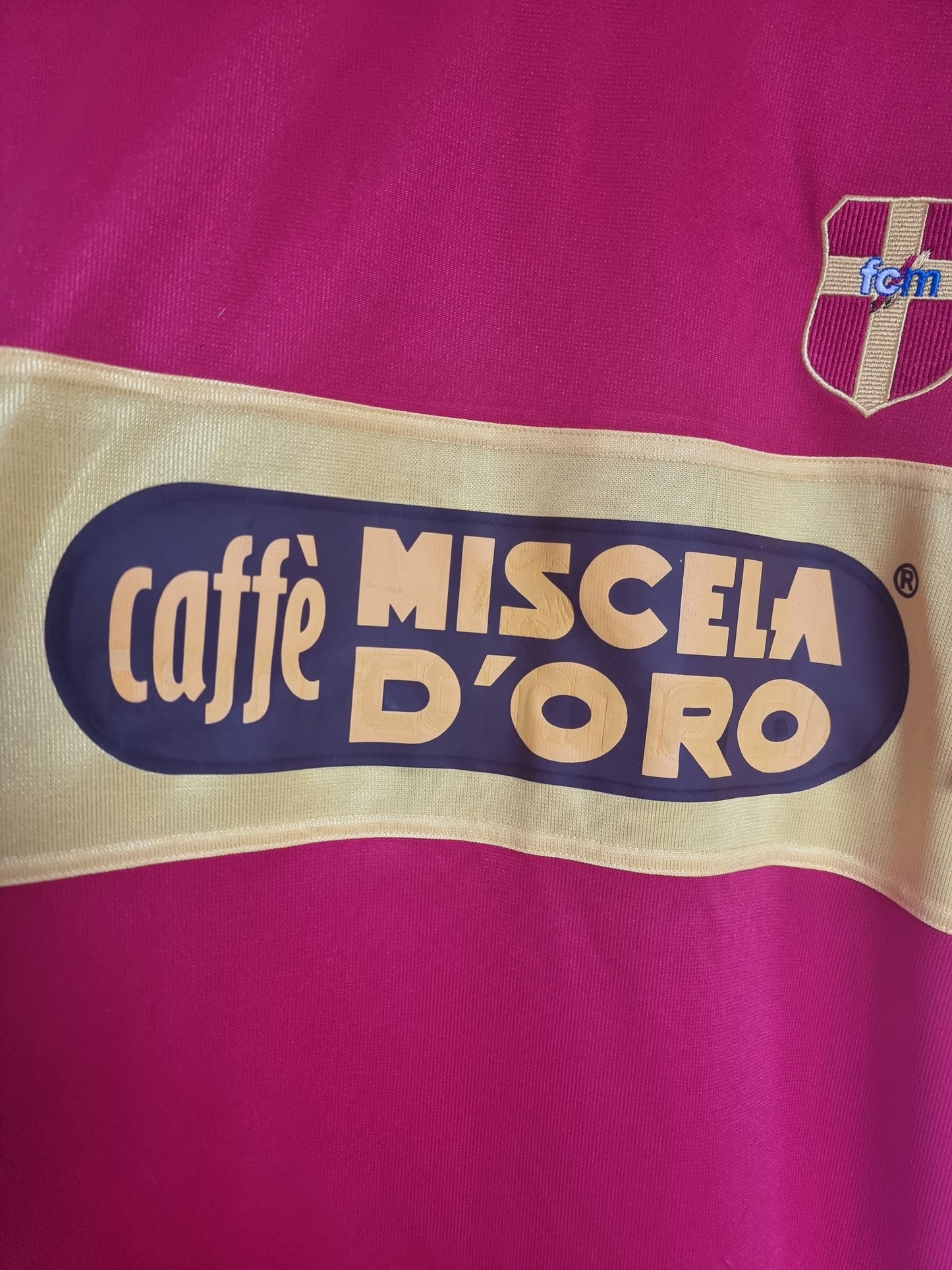 Legea Messina 03/04 'Princivalli 10' Match Issue Shirt XL