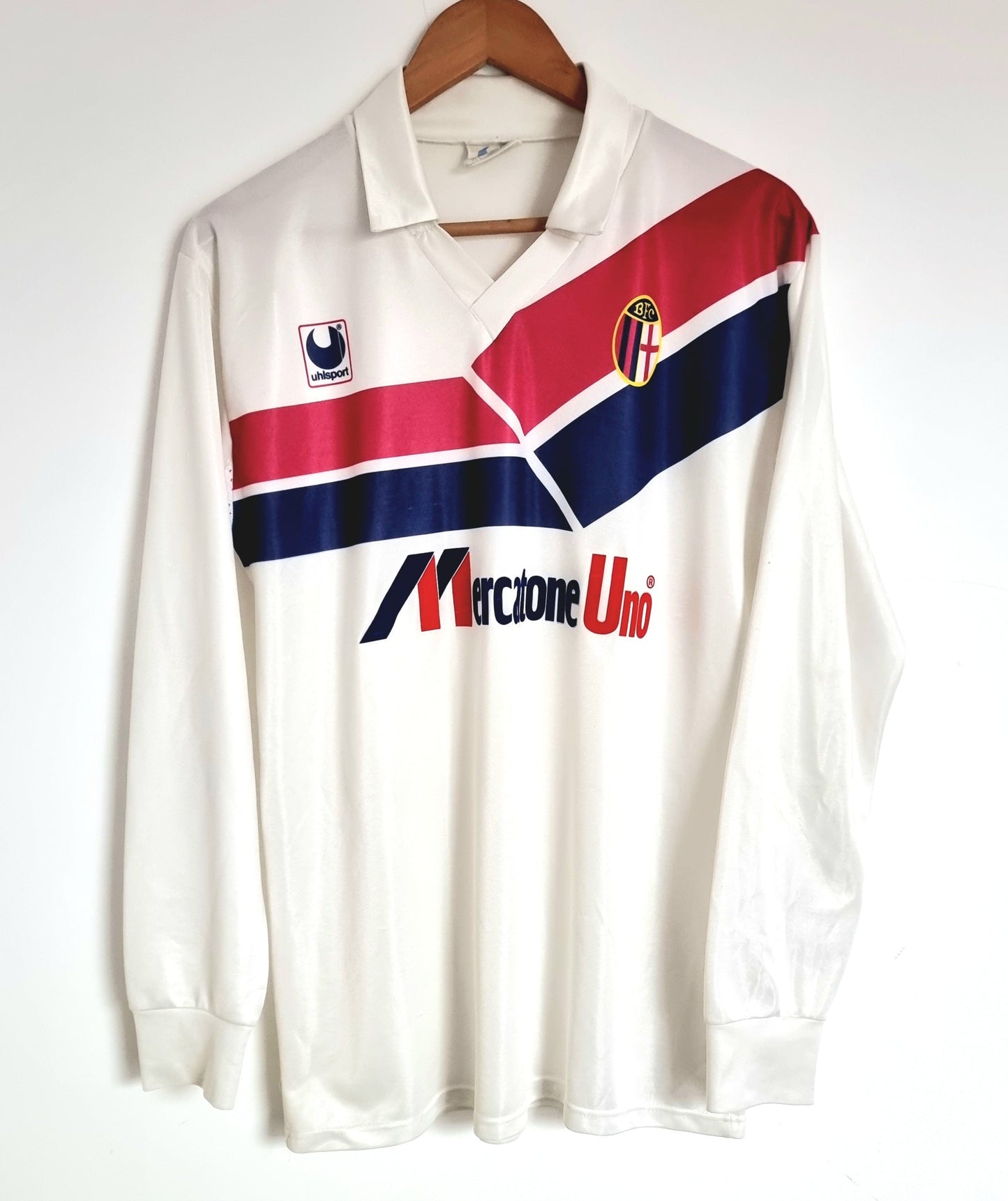 Uhlsport Bologna 90/91 Long Sleeve Away Large