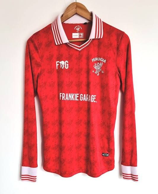 Frankie Garage Perugia 17/18 Long Sleeve Home Shirt XS