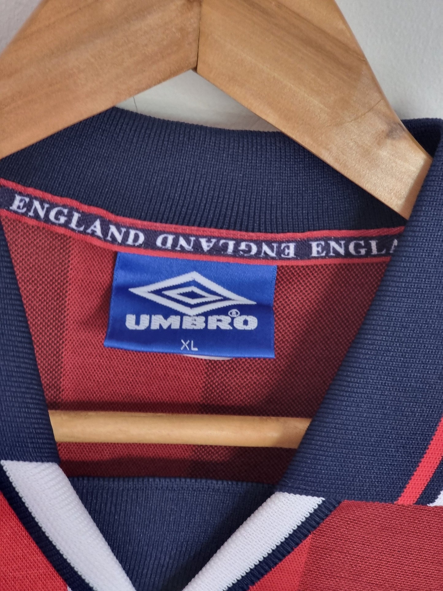 Umbro England 97/99 Match Issue Youth Away Shirt XL