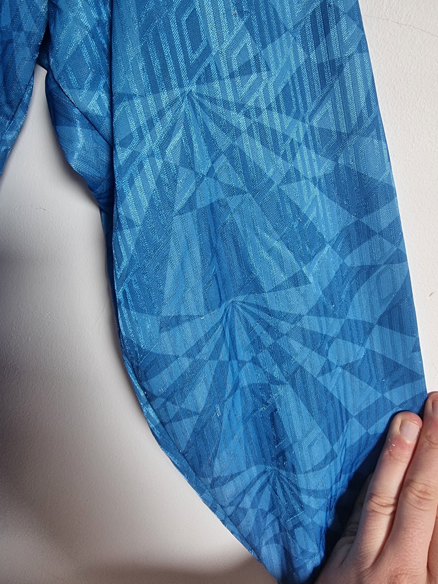 Umbro Napoli 91/93 Long Sleeve Match Issue Home Shirt Large