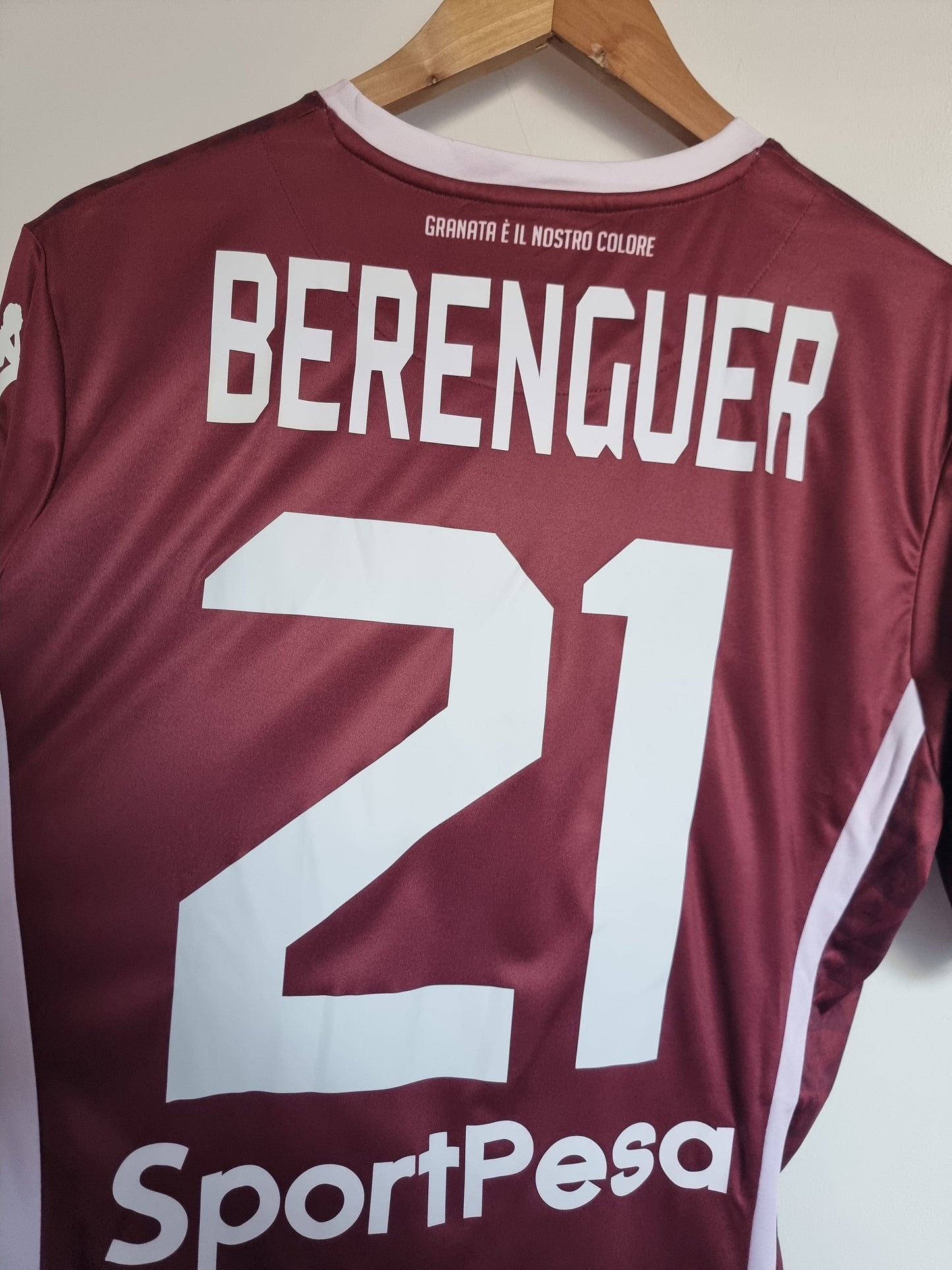 Kappa Torino 18/19 'Berenguer 21' Home Shirt Large