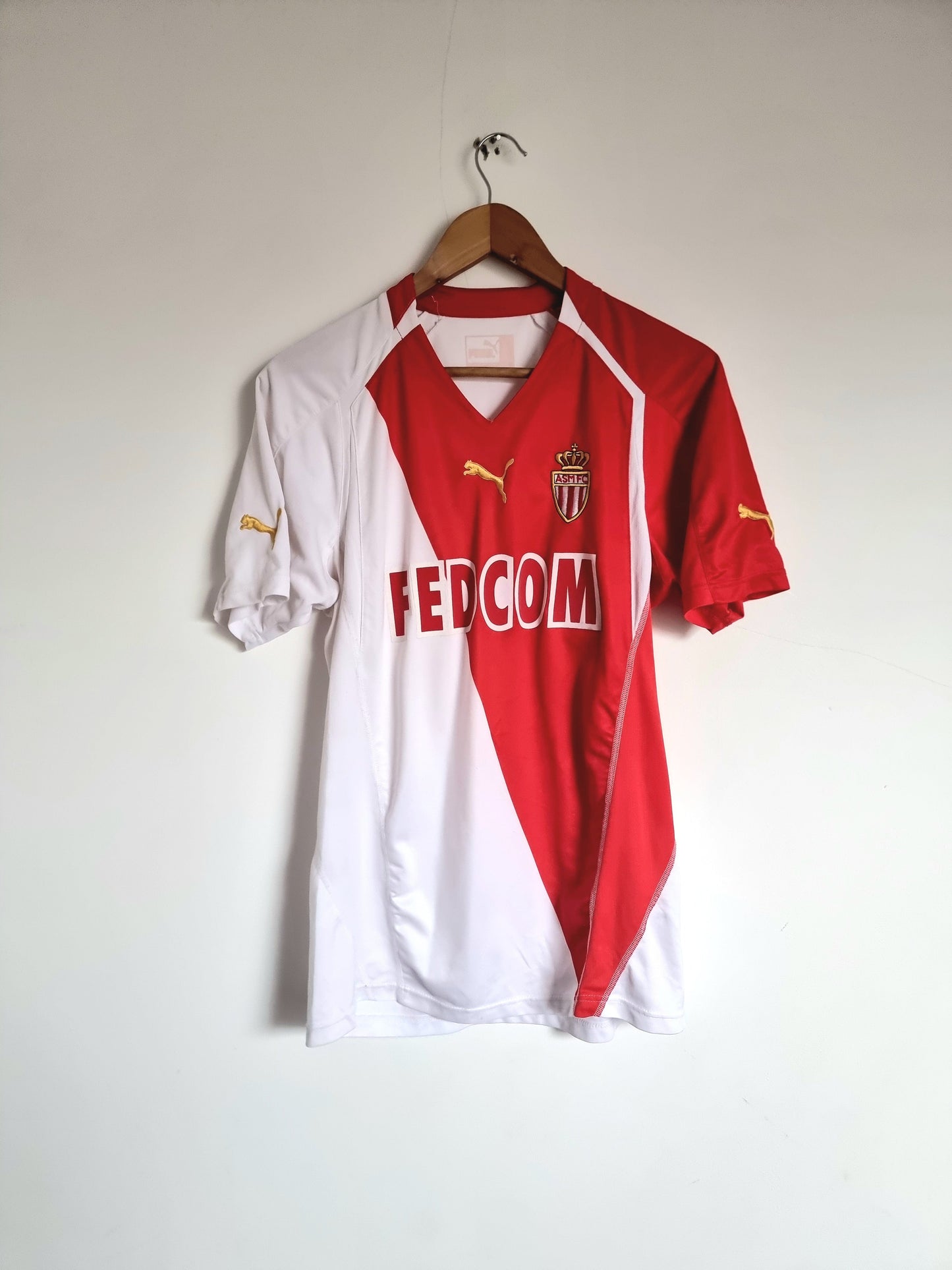Puma A.S Monaco 04/06 Home Shirt Medium