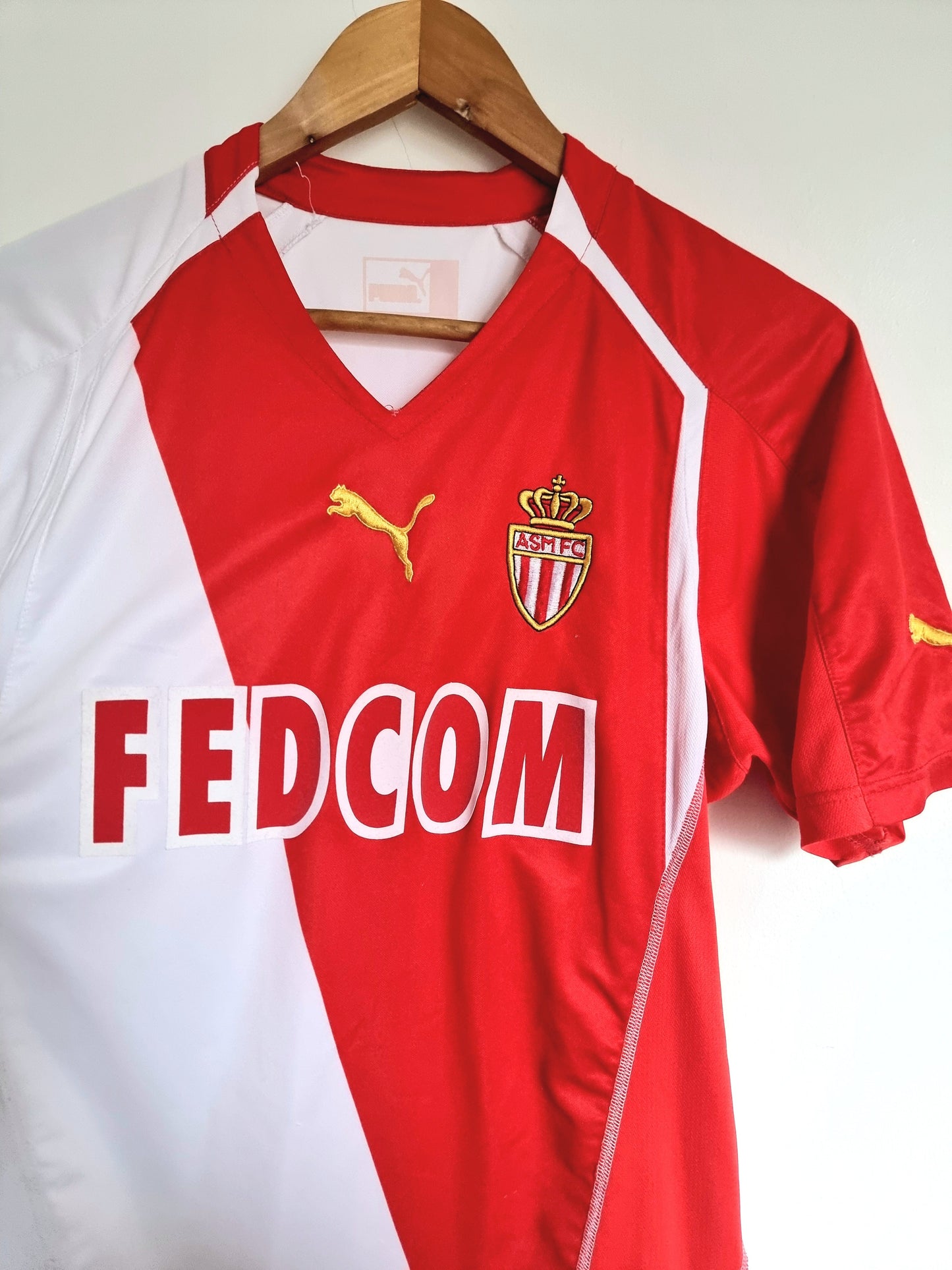 Puma A.S Monaco 04/06 Home Shirt Medium