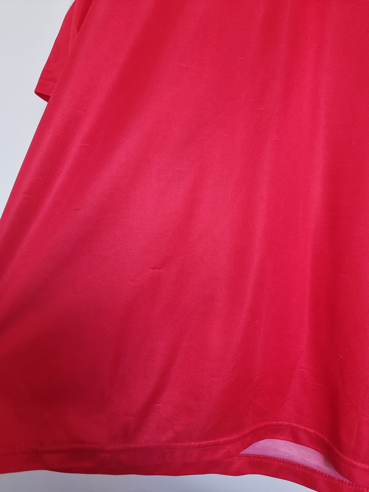 Hummel Benfica 90/91 Match Issue Youth Home Shirt XL