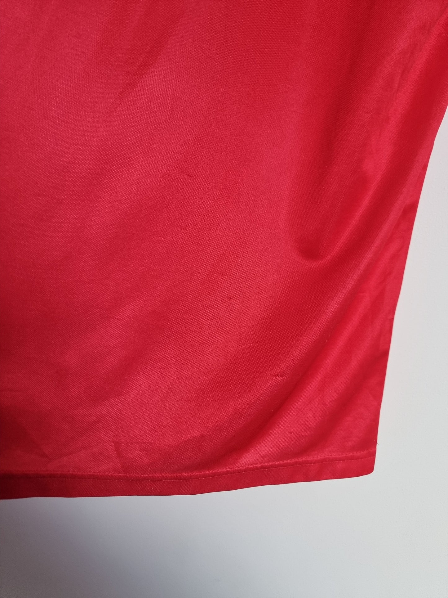 Hummel Benfica 90/91 Match Issue Youth Home Shirt XL