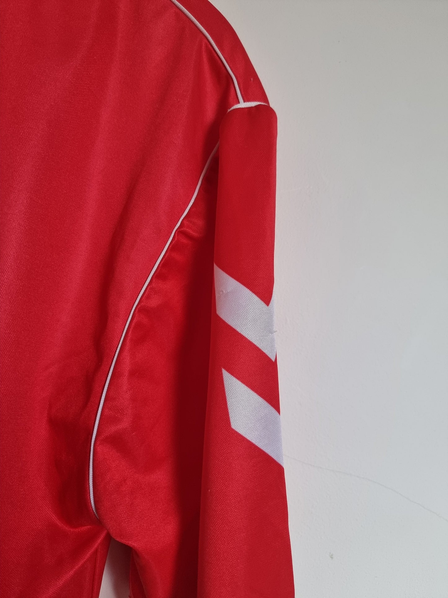 Hummel Benfica 90/91 Match Issue Youth Home Shirt XL