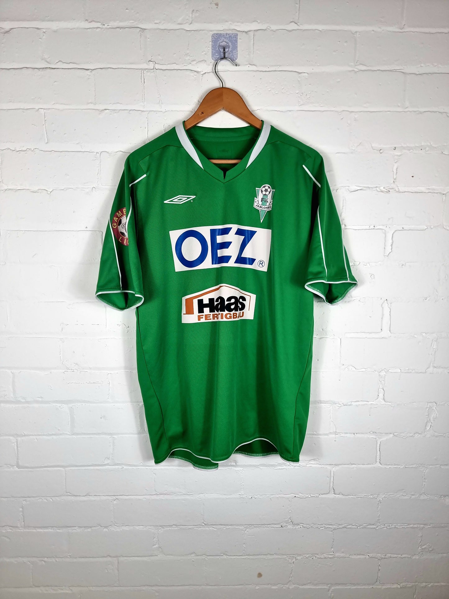 Umbro FK Jablonec 06/09? Home Shirt Large