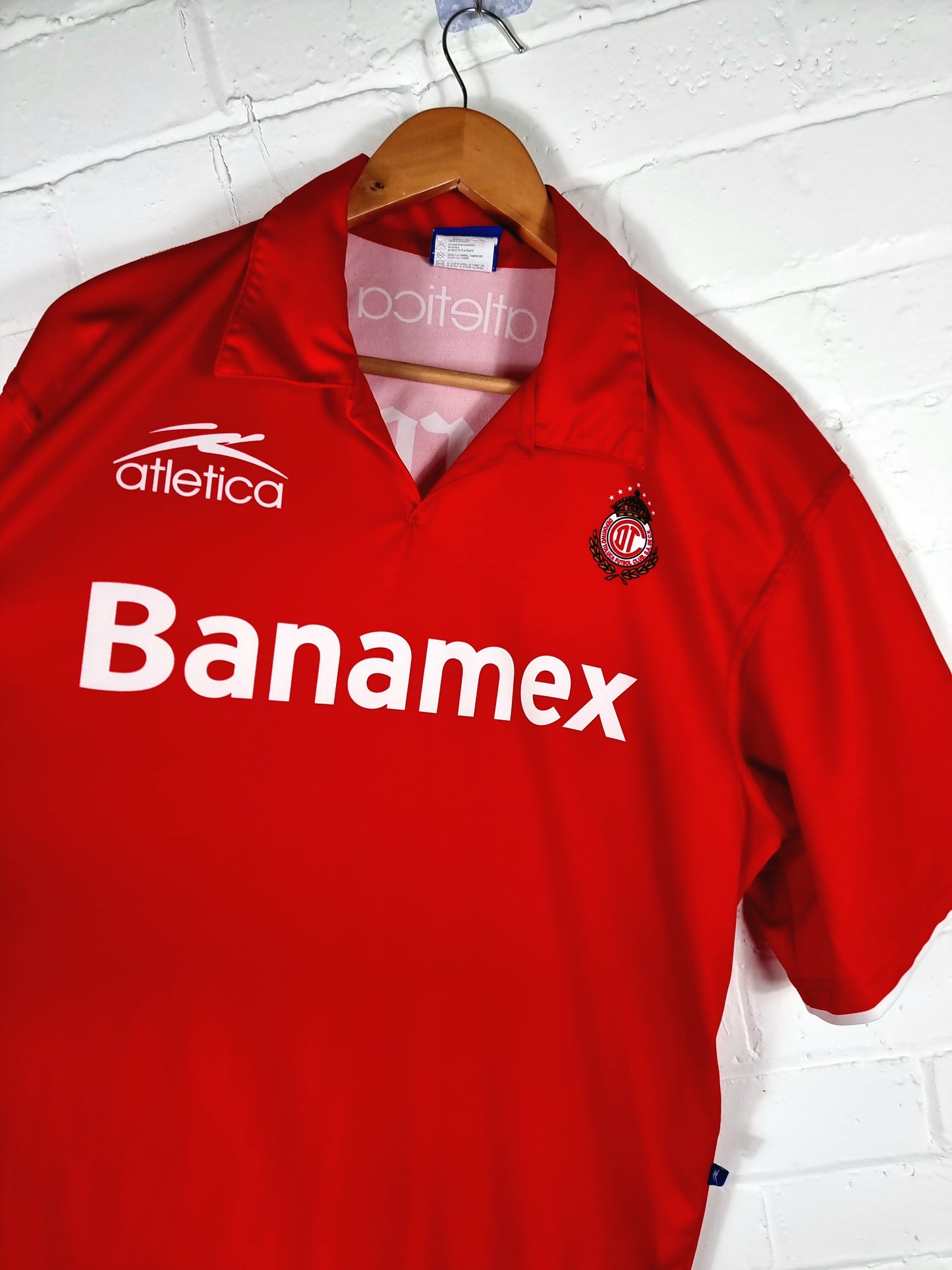 Atletica Deportivo Toluca 03/04 Home Shirt XL