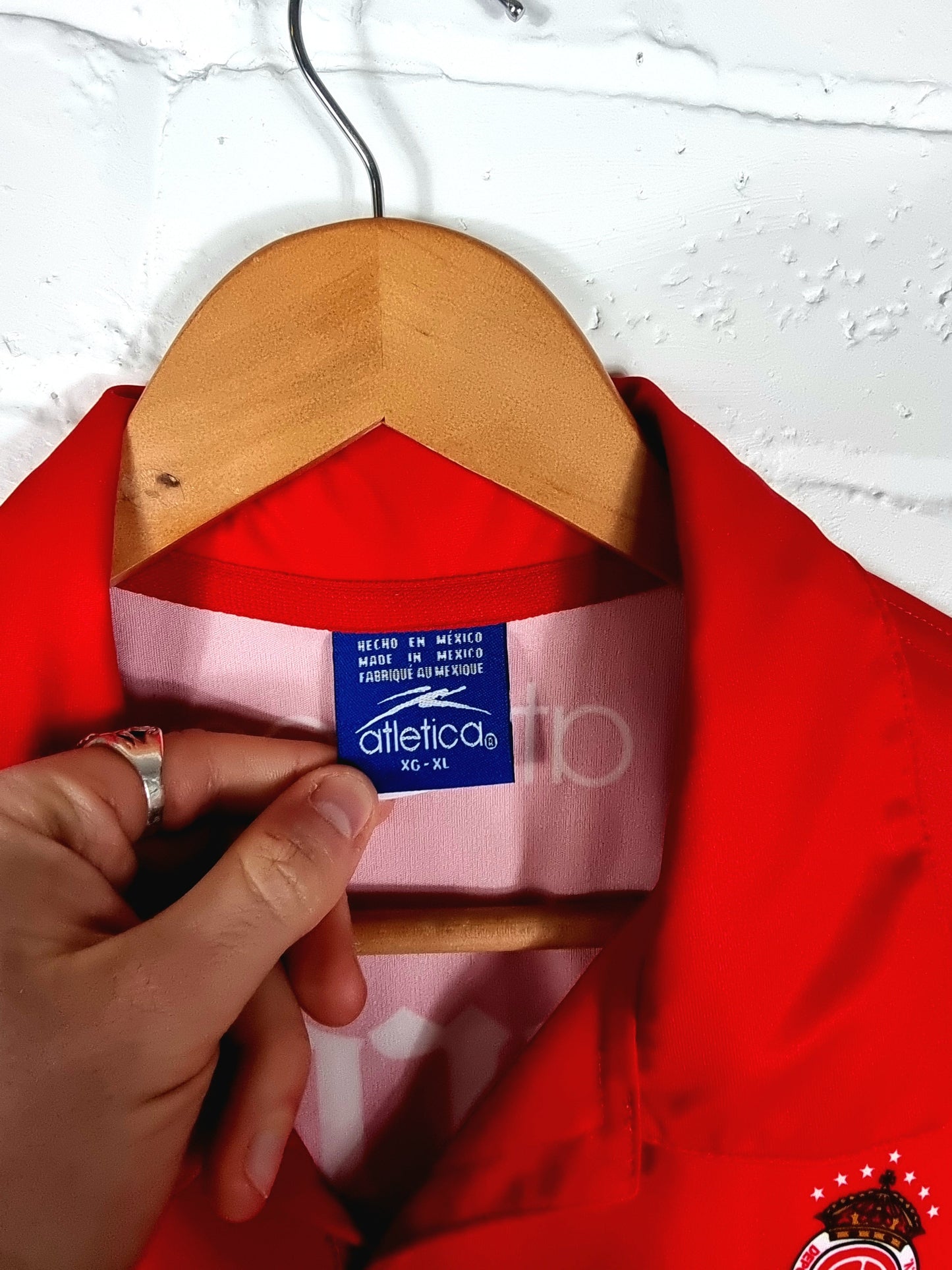 Atletica Deportivo Toluca 03/04 Home Shirt XL